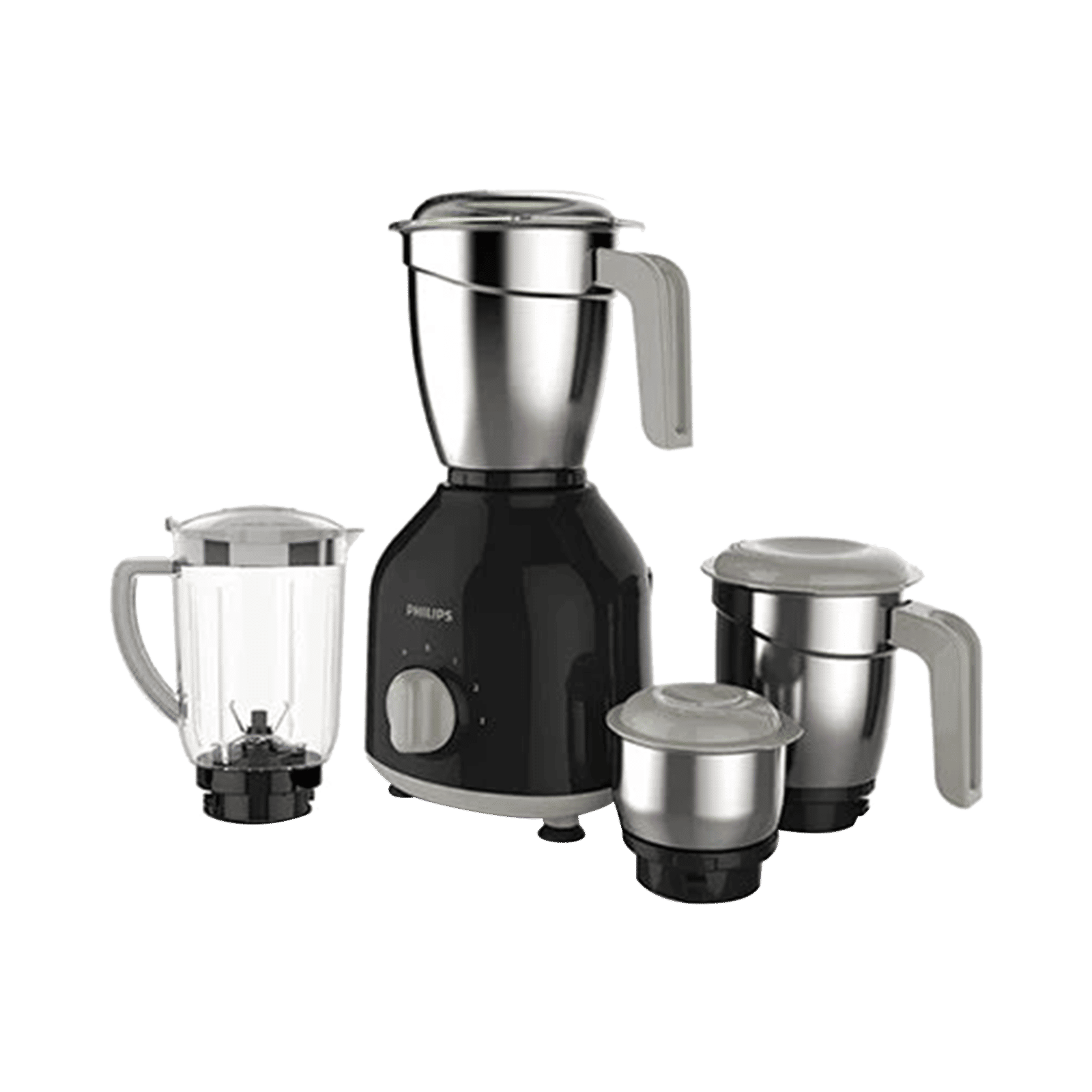 PHILIPS HL7759/00 750 Watt 4 Jars Mixer Grinder (21000 RPM, Turbo Motor, Black)