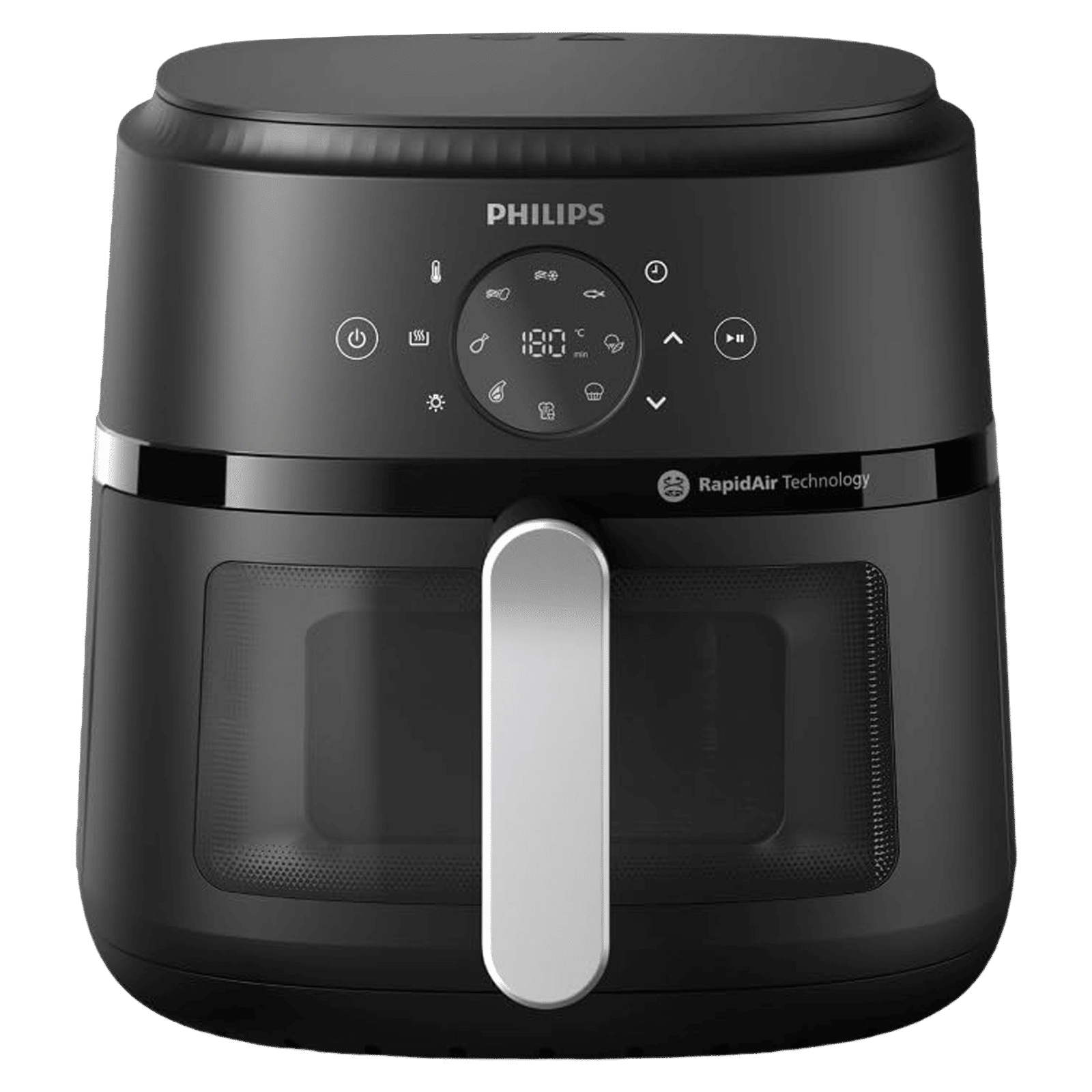 PHILIPS NA231/00 6.2L 2000 Watt Air Fryer with Rapid Air Technology (Black)