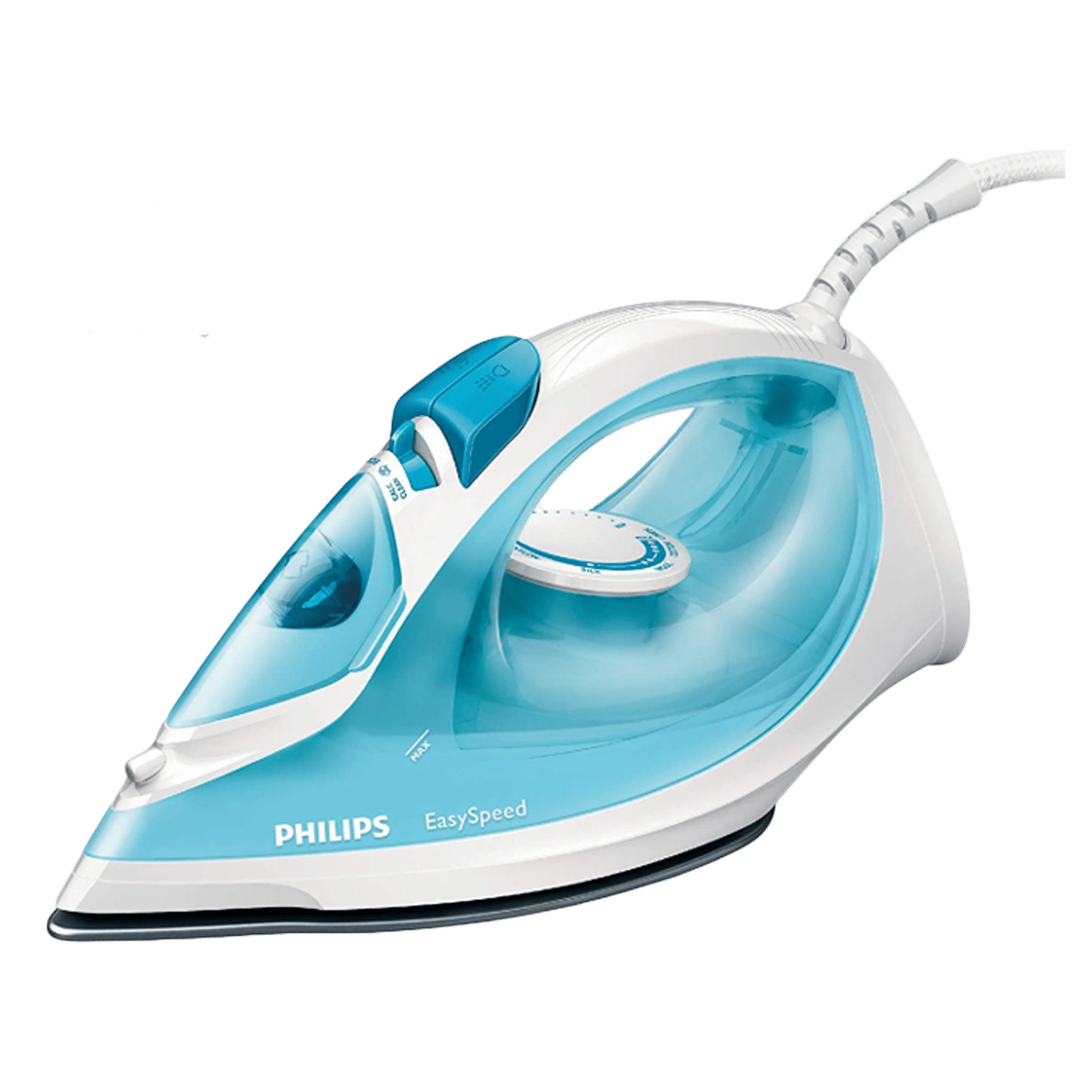 PHILIPS EasySpeed 2000 Watts 200ml Steam Iron (Drip Stop System, SkyBlue)