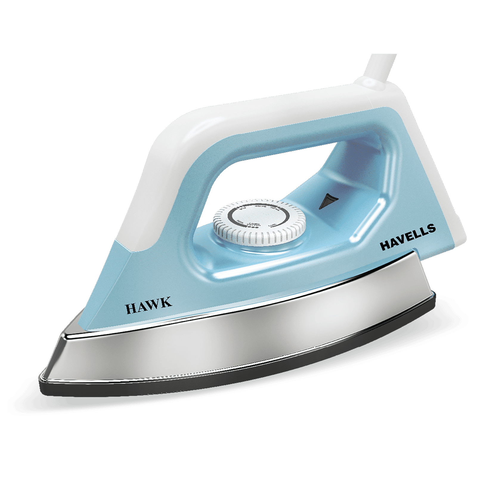 HAVELLS Hawk 1100 Watts Dry Iron (Thermal Fuse, Blue & White)