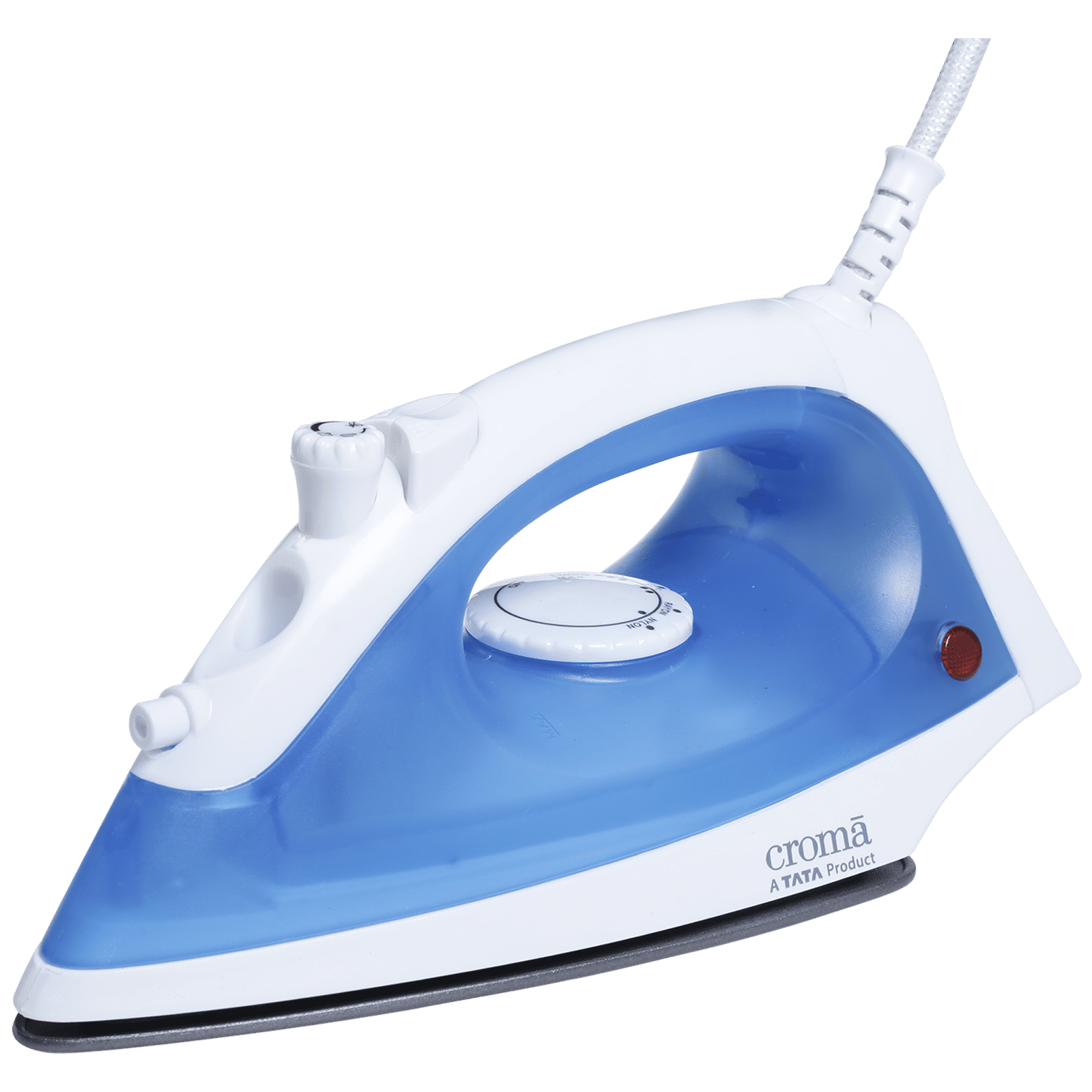Croma 1200 Watts 180ml Steam Iron (360 Degree Swivel Cord, Blue)