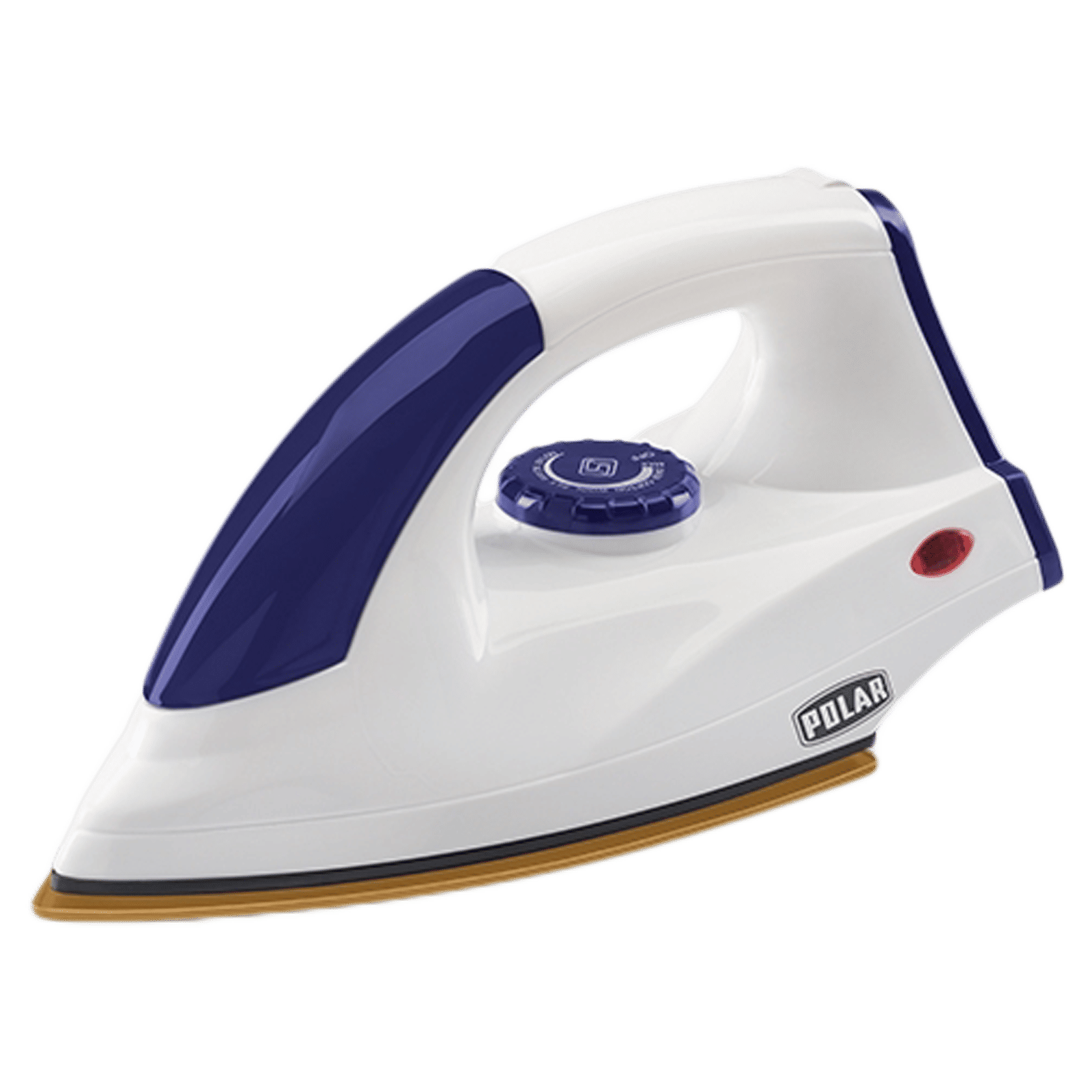 POLAR 1100 Watts Dry Iron (Safety Fuse, White & Purple)