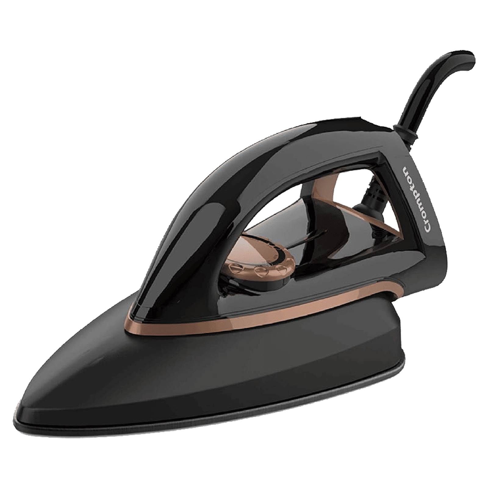 Crompton InstaGlide 1000 Watts Dry Iron (6 Fabric Settings, Black)