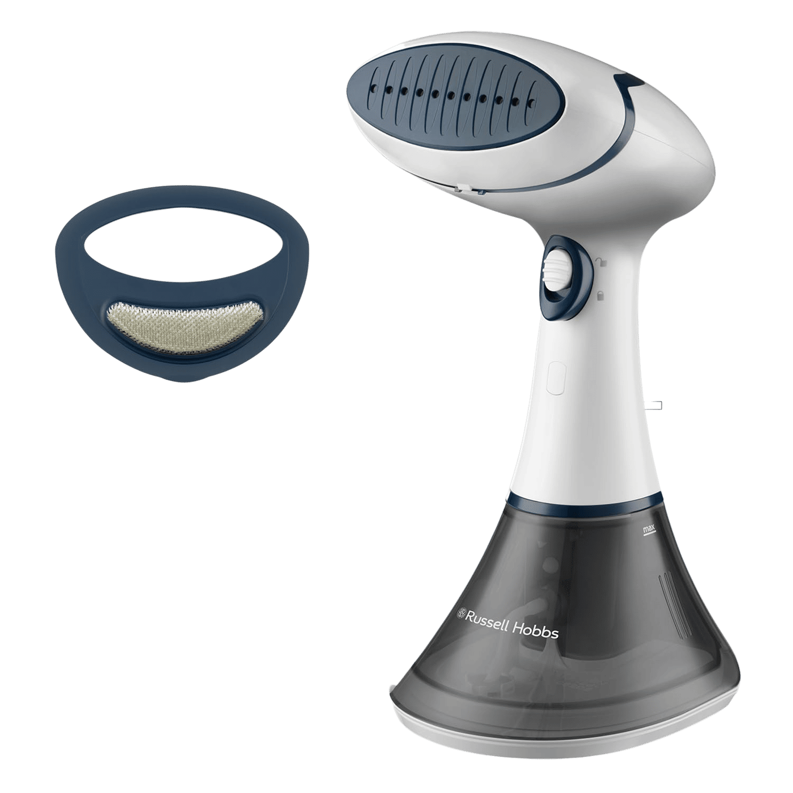 Russell Hobbs Steam Genie Essential 1600 Watts Handheld Garment Steamer (200ml Water Tank, Steam Trigger Lock, Green)