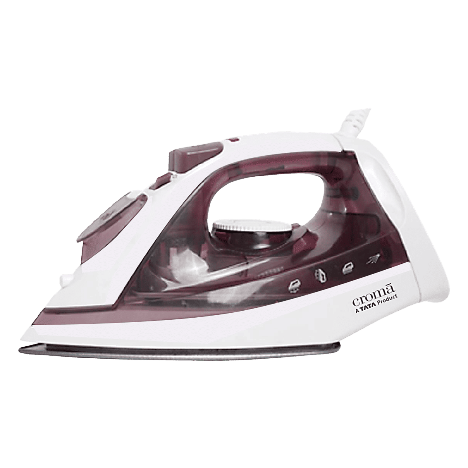 Croma AV4413 1600 Watts 210ml Steam Iron (360 Degree Swivel Cord, Brown)