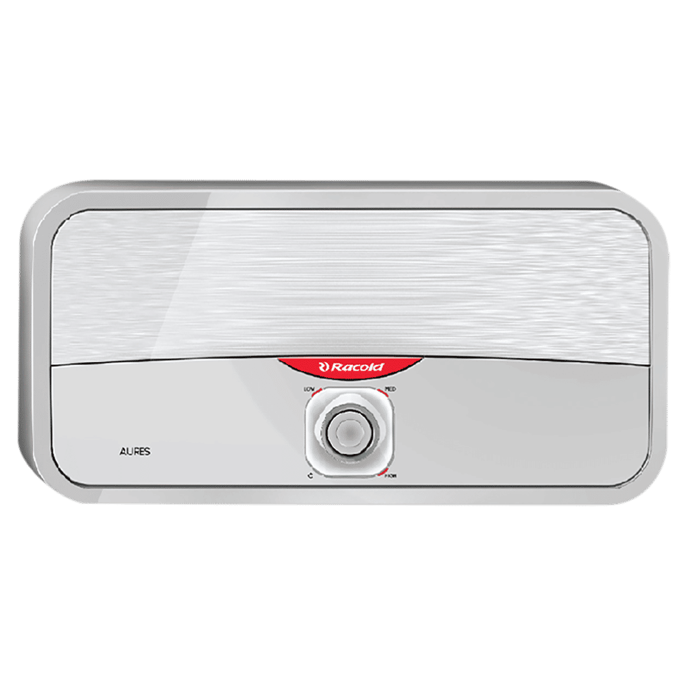 Racold Aures 2.1 Litre Vertical Instant Geyser with Lightning Fast Heating (White)