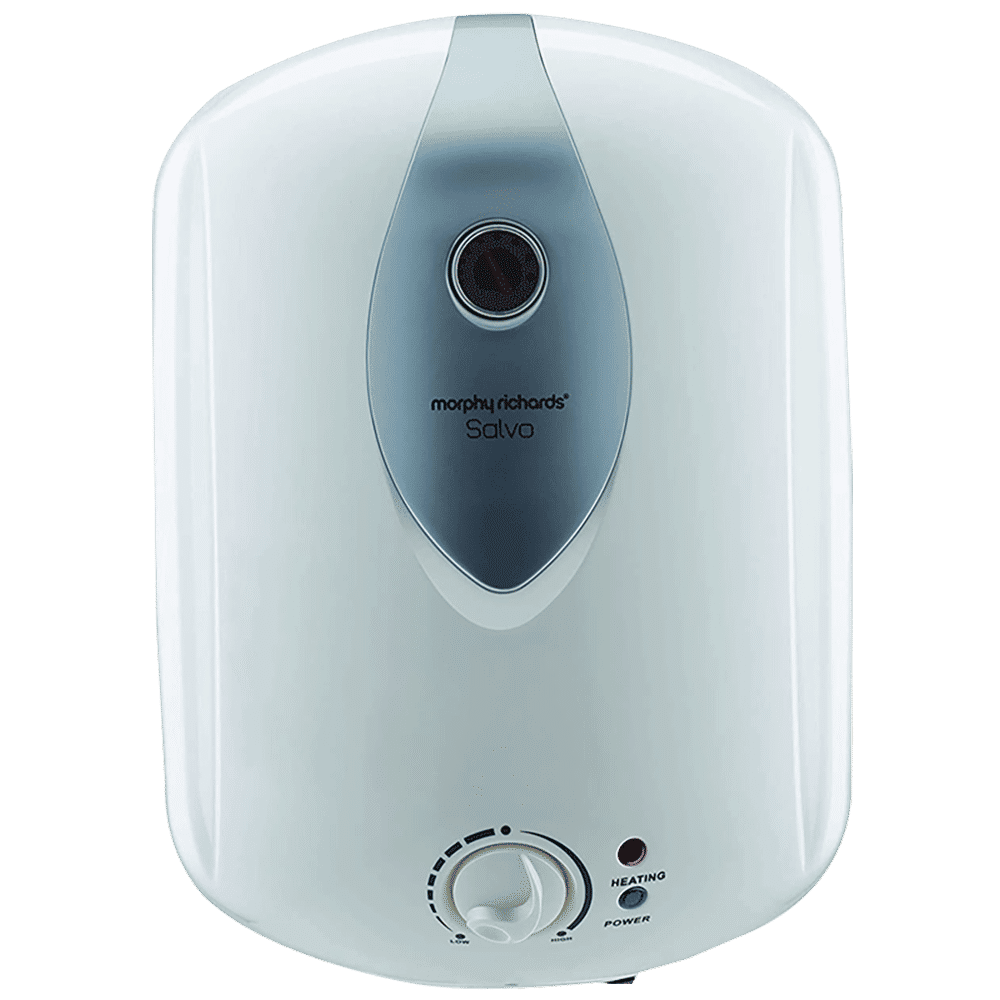 morphy richards Salvo 6 Litre 5 Star Vertical Storage Geyser with Elegant Temperature Indicator (White) deal from croma morphy richards Salvo 6 Litre 5 Star Vertical Storage Geyser with Elegant Temperature Indicator (White) deal from croma