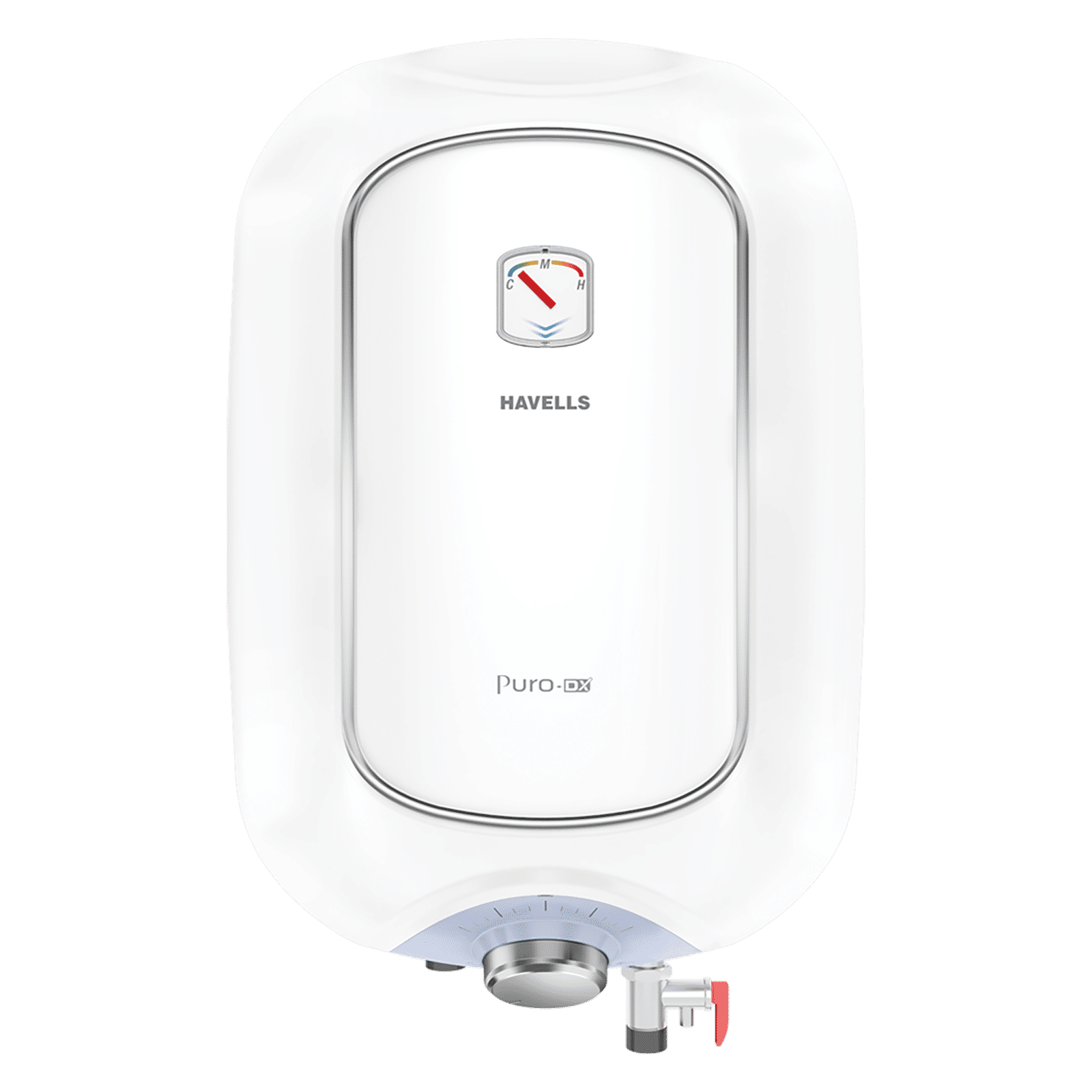 HAVELLS Puro DX 25 Litres 4 Star Vertical Storage Water Geyser with 8 Bar (White)