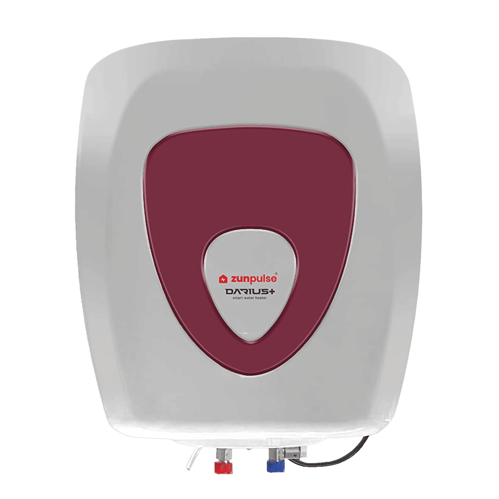 zunpulse Darius Plus 25 Litres 5 Star Vertical Smart Storage Water Geyser with Built-in Thermostat (White)