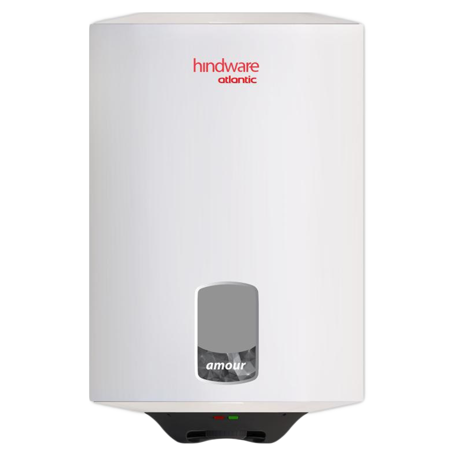 hindware Atlantic Amour 15 Litres 4 Star Vertical Storage Water Heater with Copper Heating Element (White)