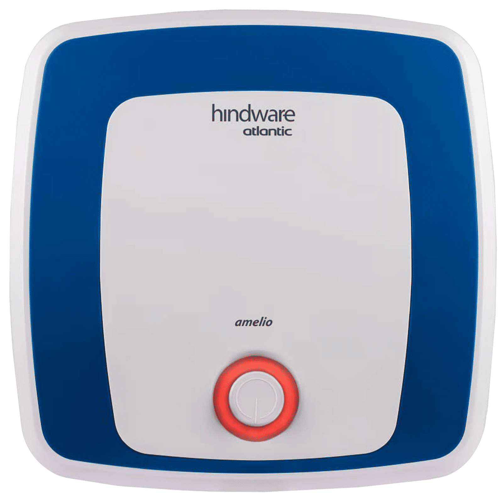 hindware Atlantic Amelio 25 Litres 5 Star Vertical Storage Water Geyser with Copper Heating Element (White Blue)