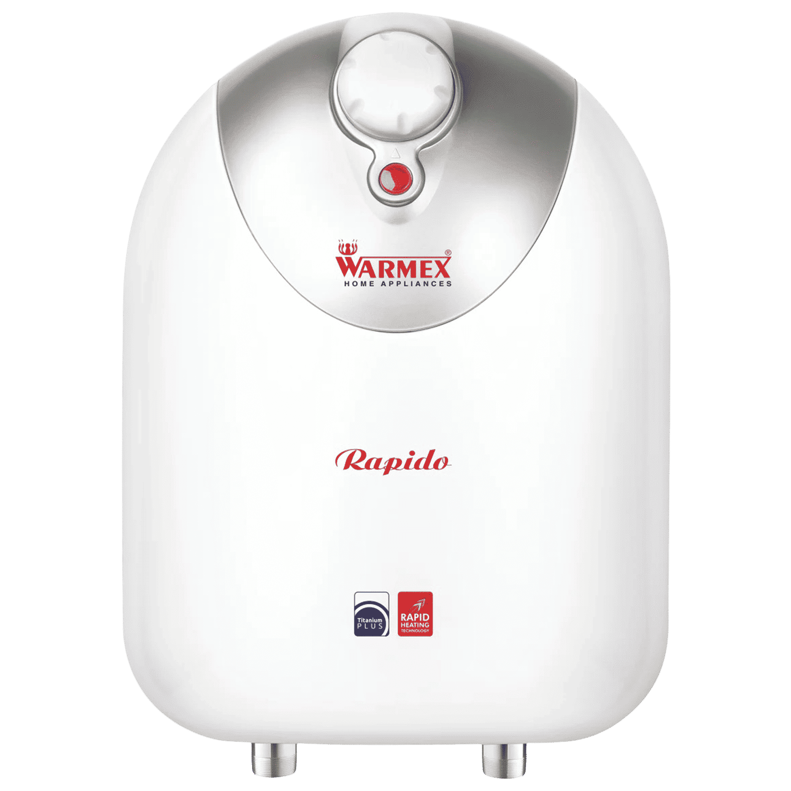 WARMEX Rapido 3 Litres Instant Water Geyser (3000 Watts, White and Silver)
