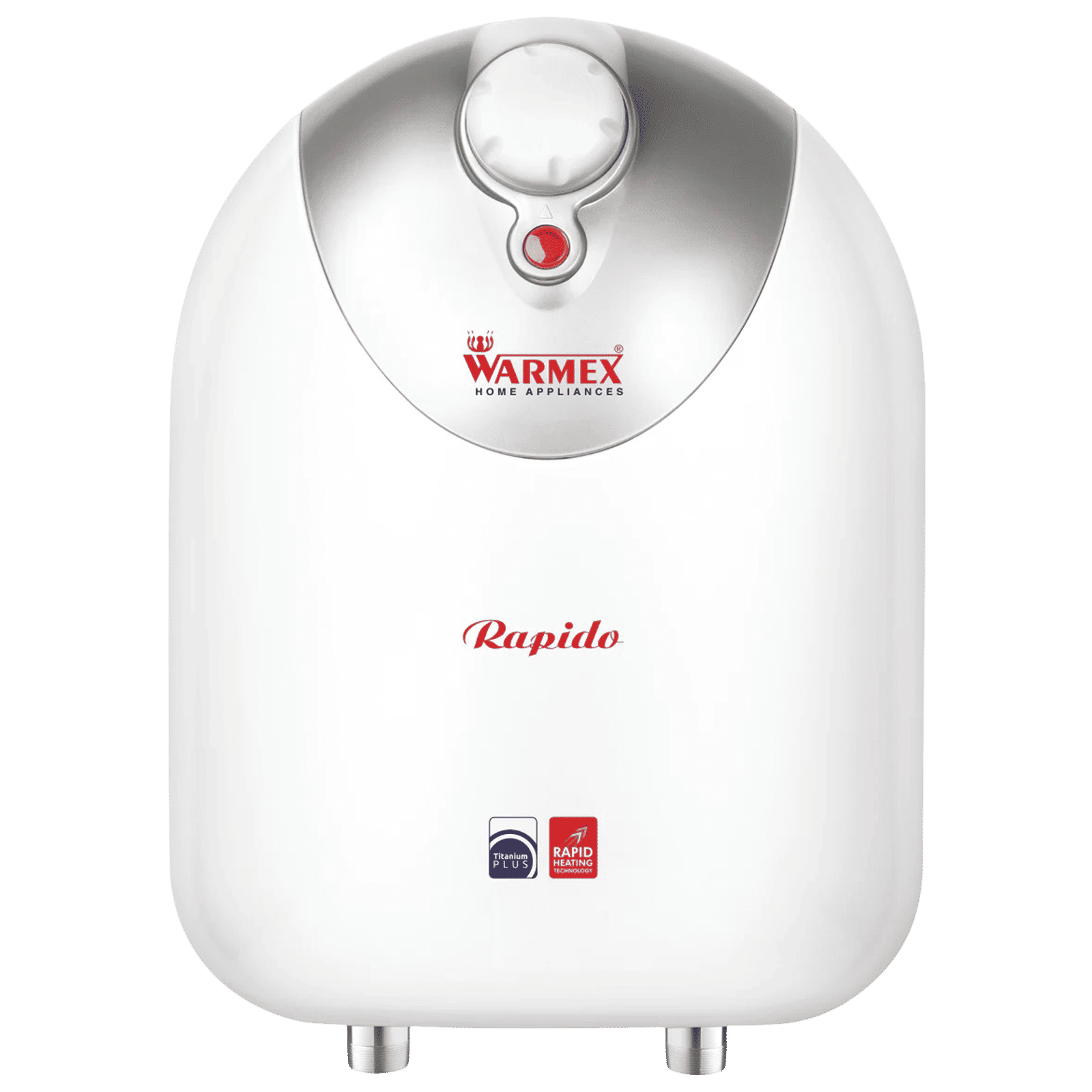 WARMEX Rapido 3 Litres Instant Water Geyser (3000 Watts, White and Silver)
