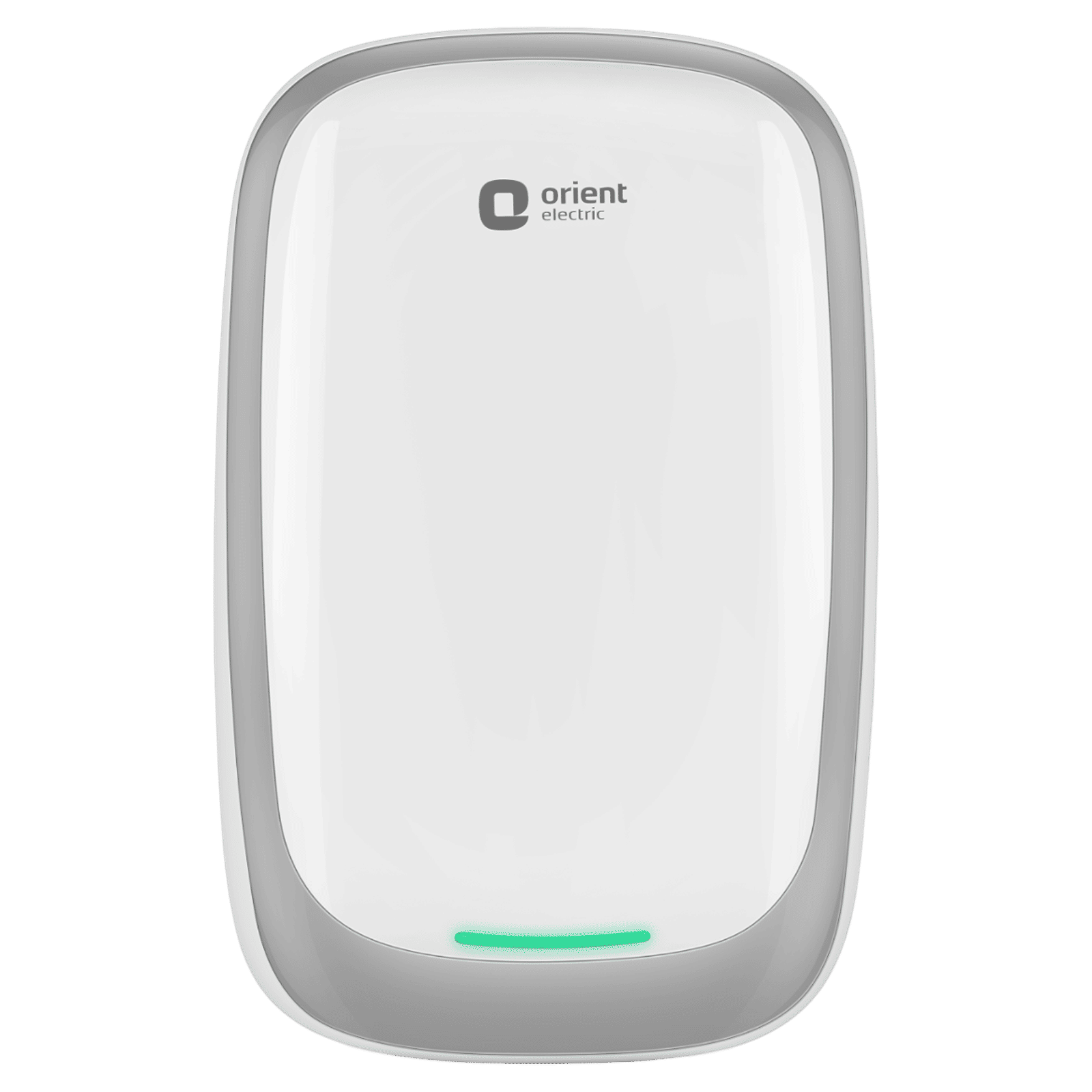 Orient Aura Plus 3 Litre Vertical Instant Geyser with 5 Level Safety Shield (White and Grey)