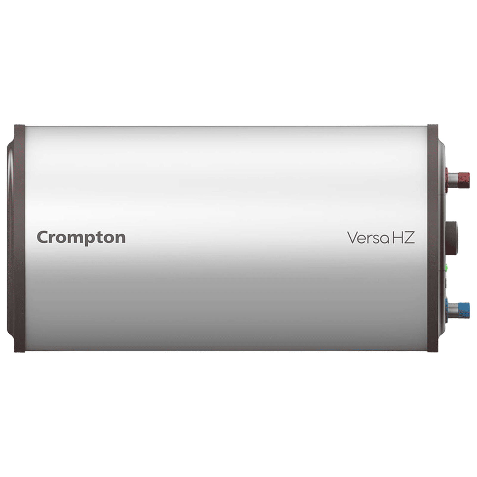 Crompton Versa Hz RHS 25 Litre 3 Star Horizontal Storage Geyser with Powerful Heating Element (White)