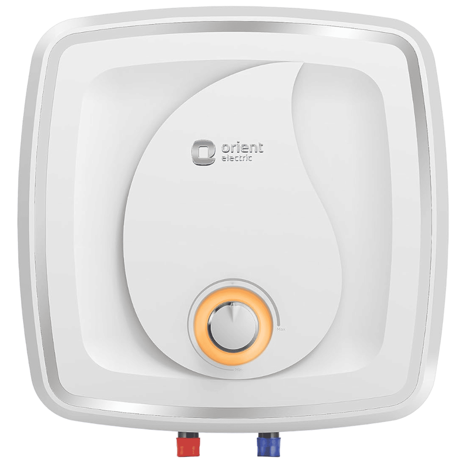 Orient Fontus Quad Plus 10 Litre 5 Star Vertical Storage Geyser with Ultra Diamond Glassline Tank (White)