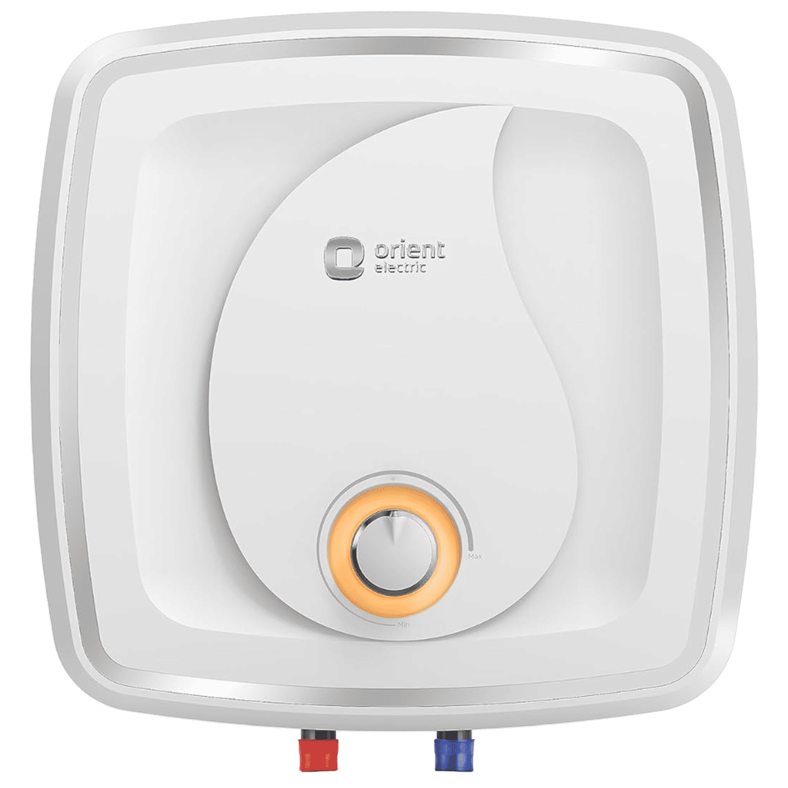 Orient Fontus Quad Plus 25 Litre 5 Star Vertical Storage Geyser with Ultra Diamond Glassline Tank (White)