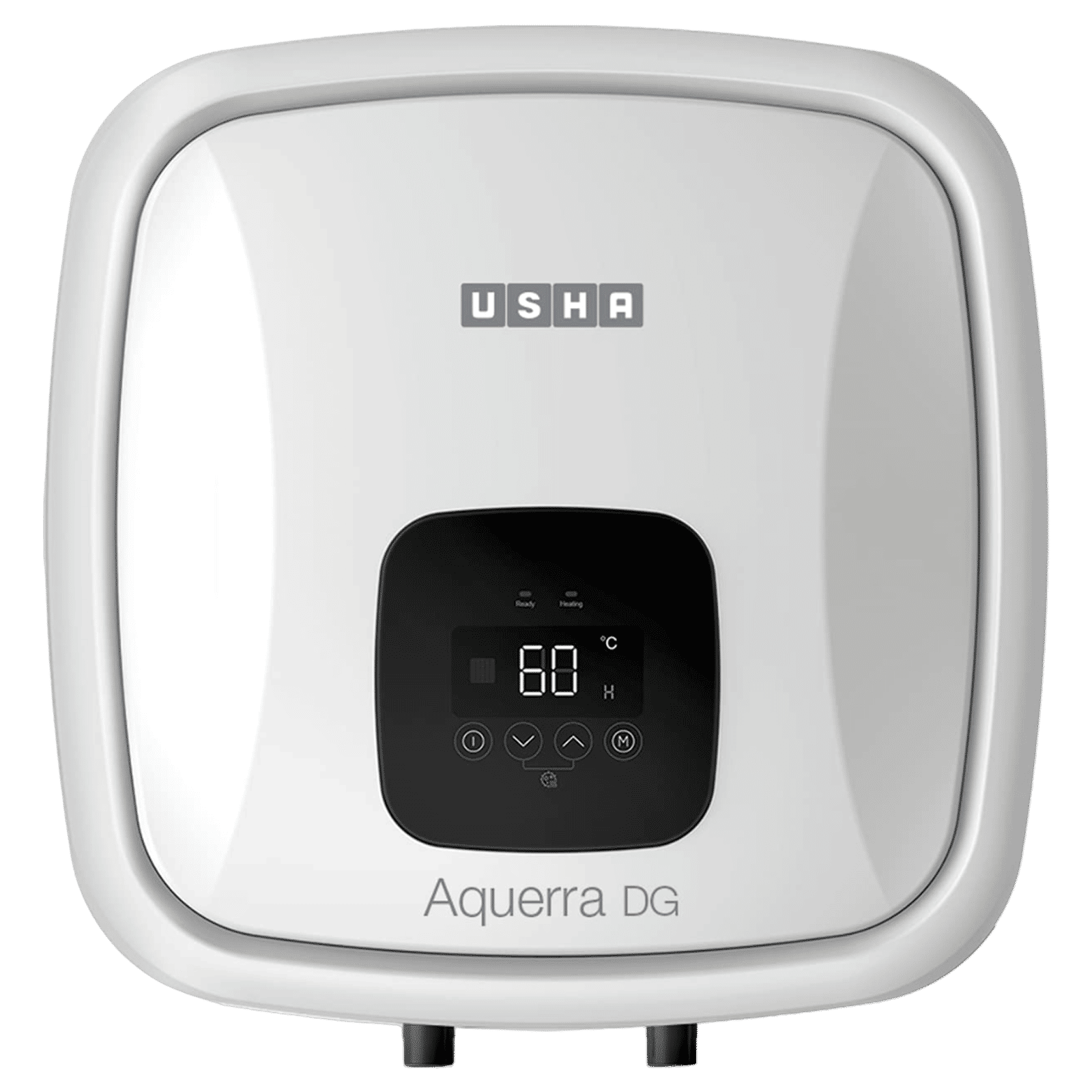 USHA Aquerra DG 10 Litre 5 Star Vertical Storage Geyser with Thermal Cutoff (White)