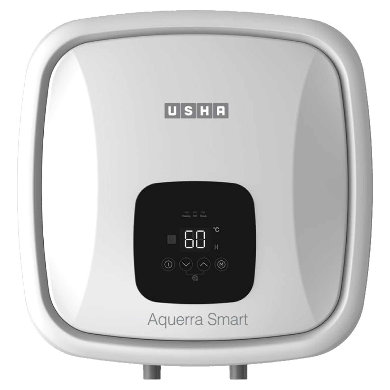 USHA Aquerra 25 Litre 5 Star Vertical Smart Geyser with Intelligent Features Through App (White)