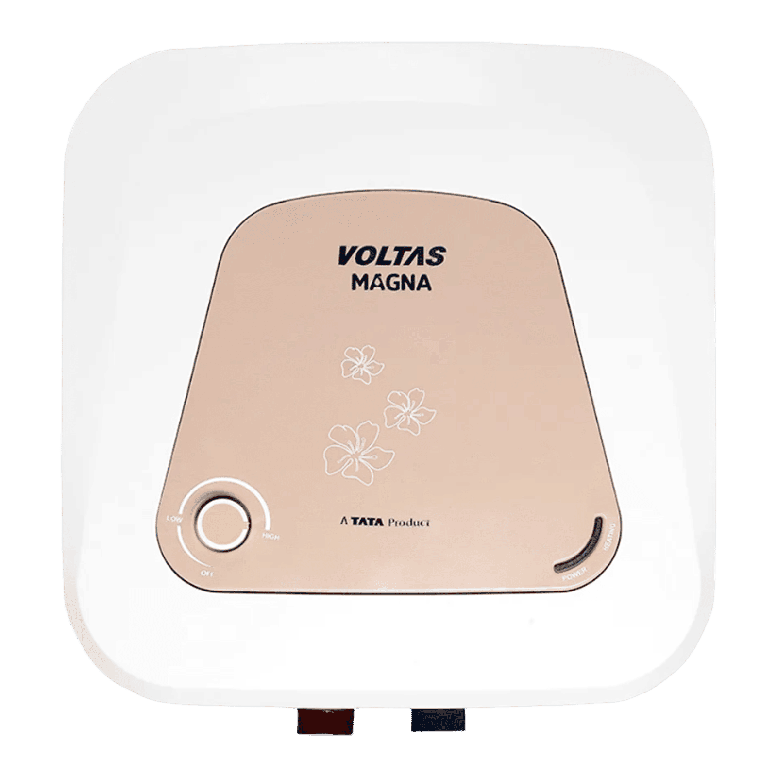 VOLTAS Magna 25 Litre 5 Star Vertical Storage Geyser with Quartzline Coating (White)