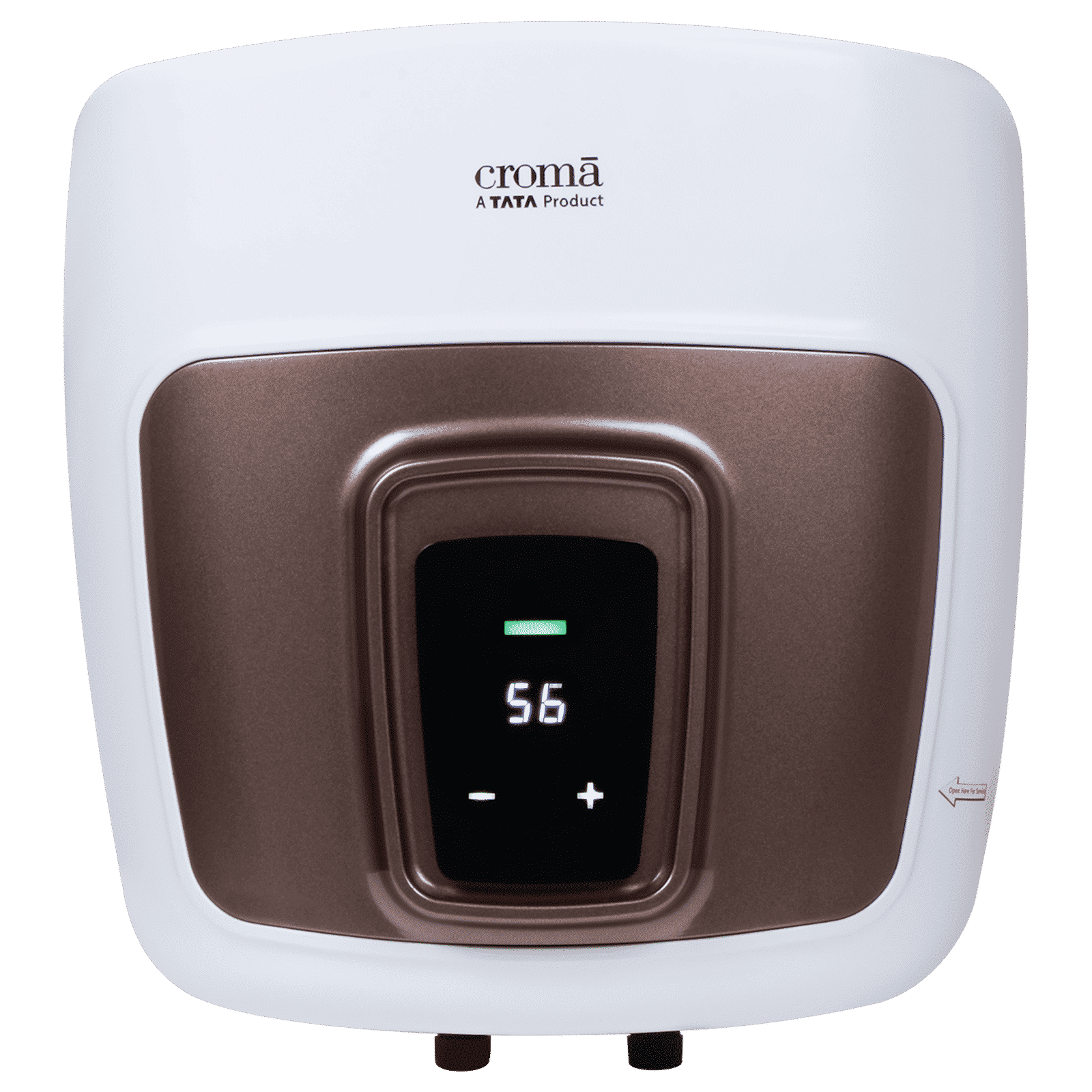 Croma AV5113 15 Litres 5 Star Vertical Storage Geyser with LED Display (White)