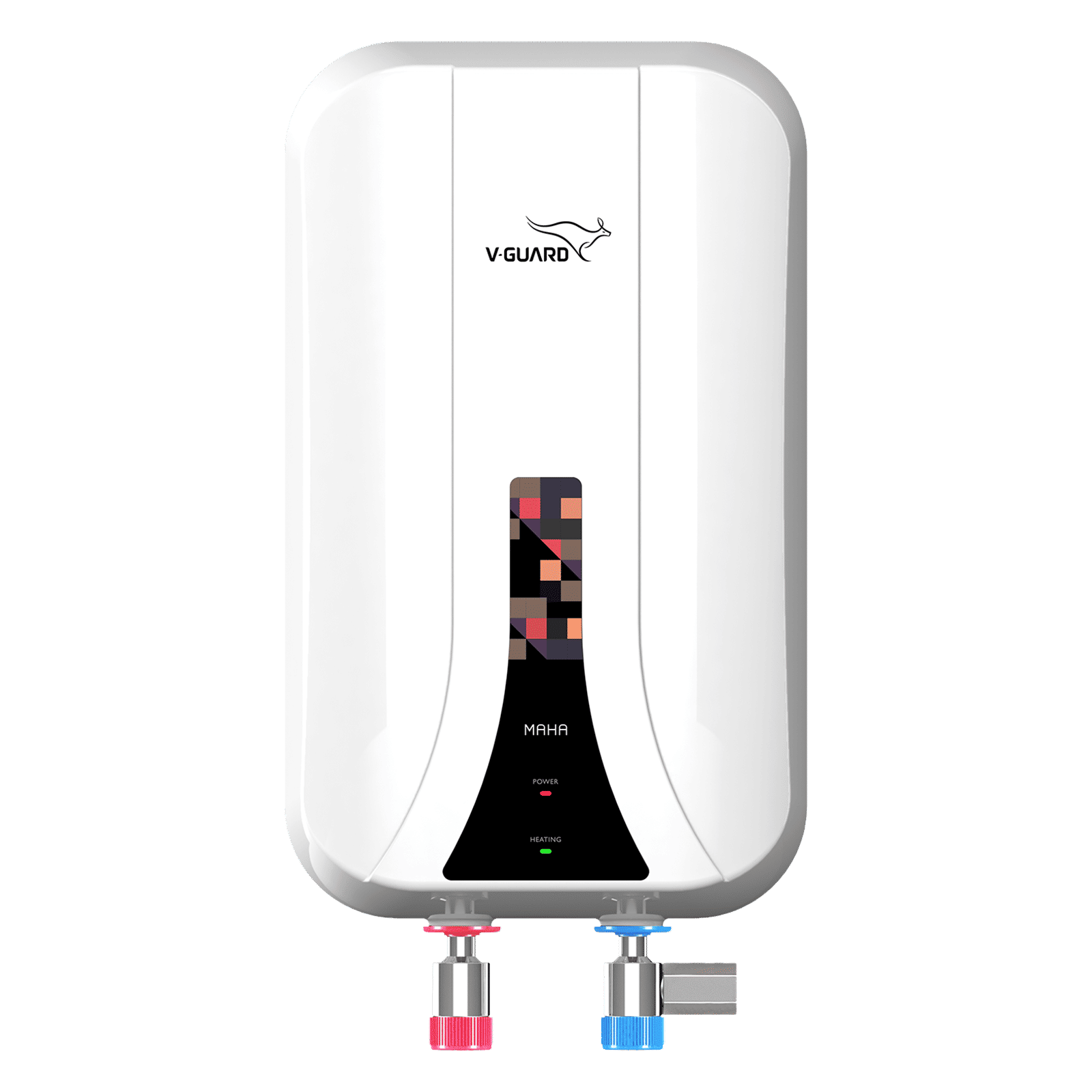 V-GUARD Maha 5 Litre Vertical Instant Geyser with Stainless Steel Tank (White)