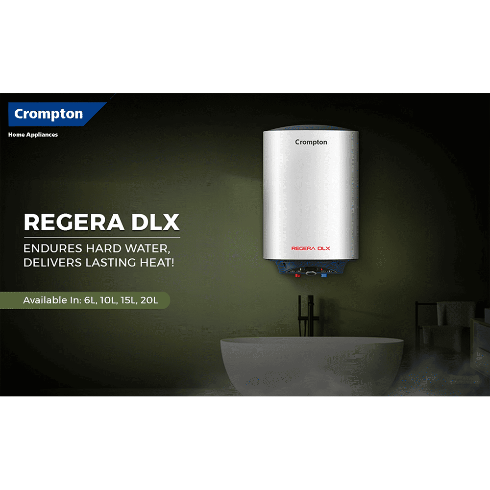 Regera Crompton 15 Litre Water Heater Crompton ASWH-3815 15L