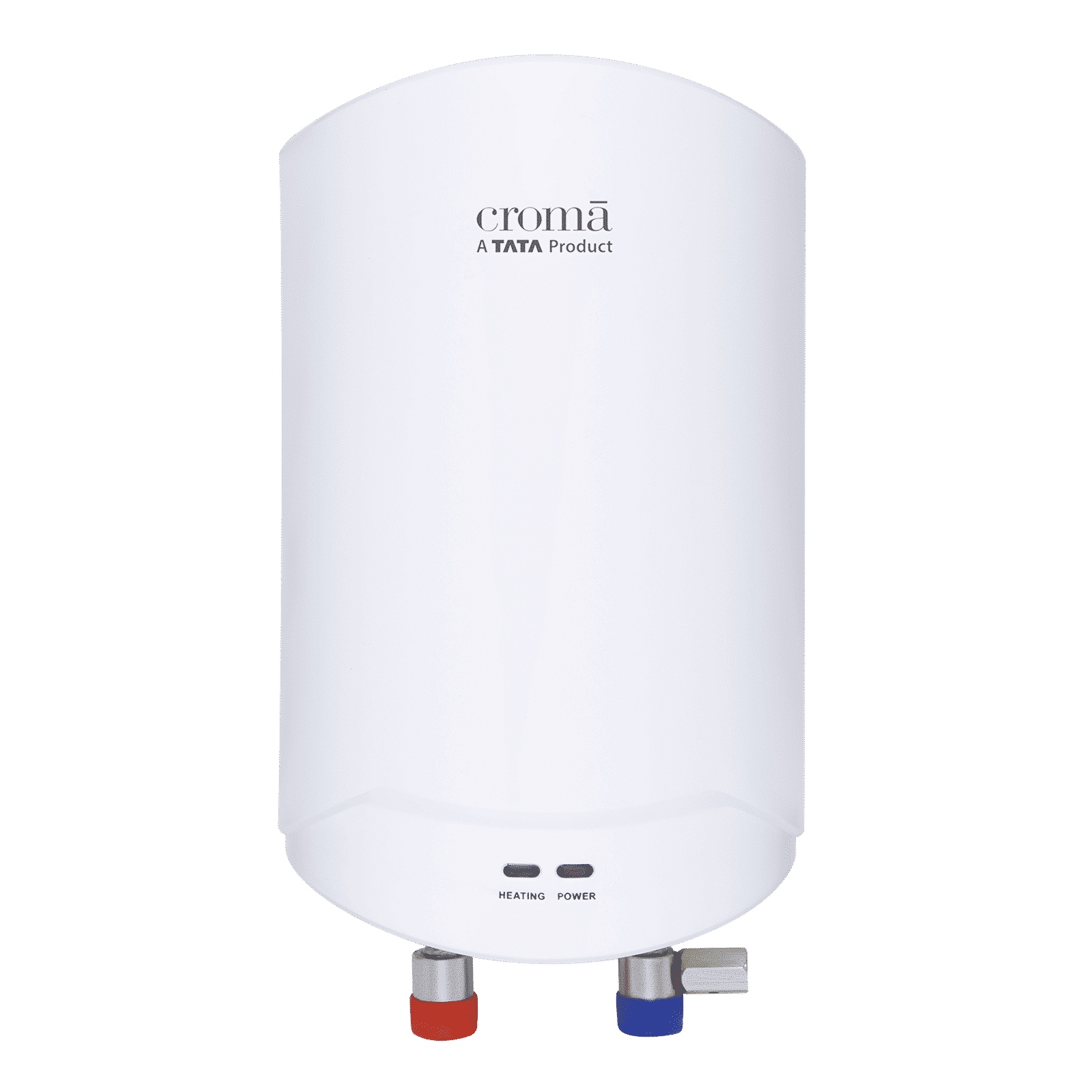Croma 3 Litre Vertical Instant Geyser with Built-in Thermostat (2025 Model, White)