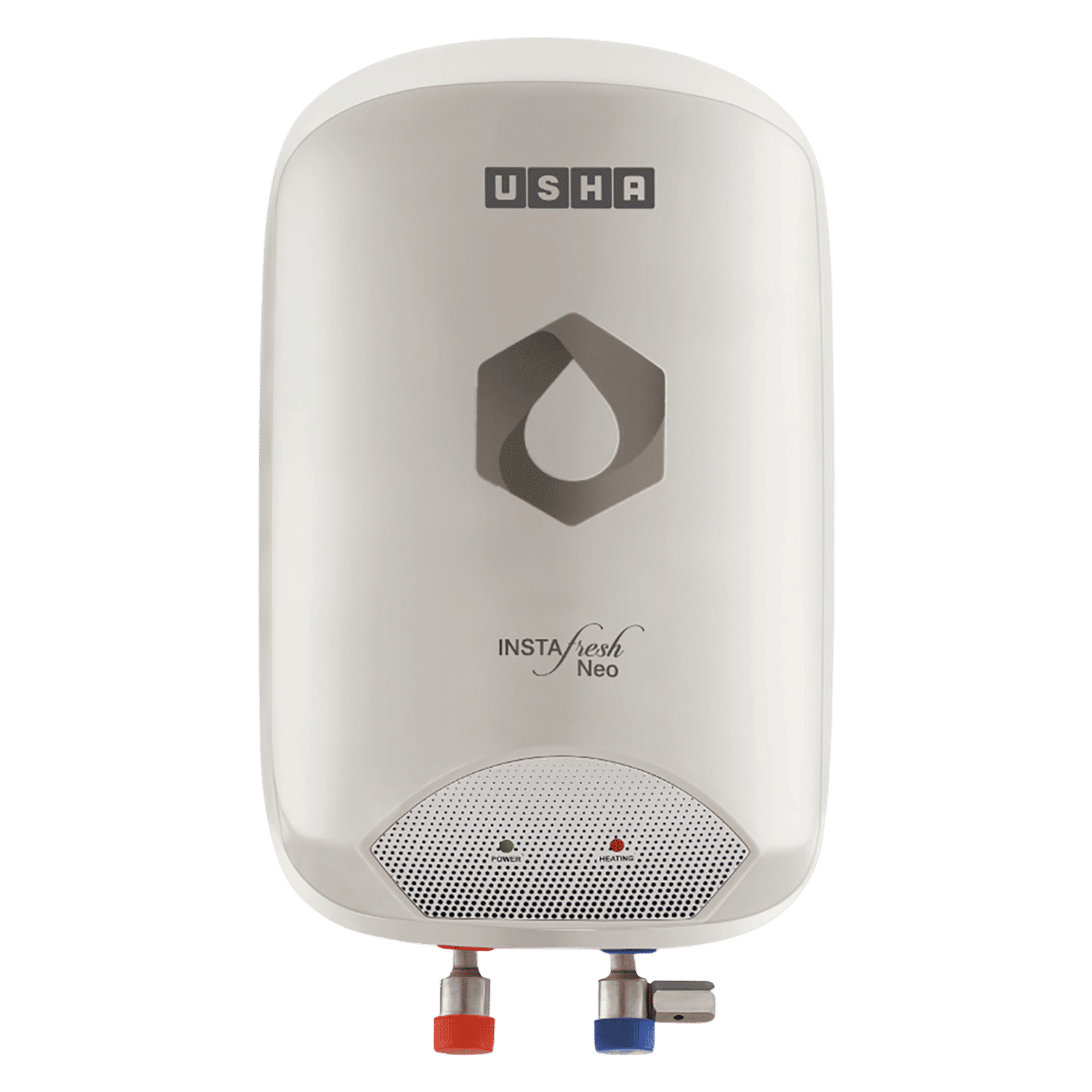 USHA Instafresh Neo 5 Litre Vertical Instant Geyser with Whirl Flow Technology (White)