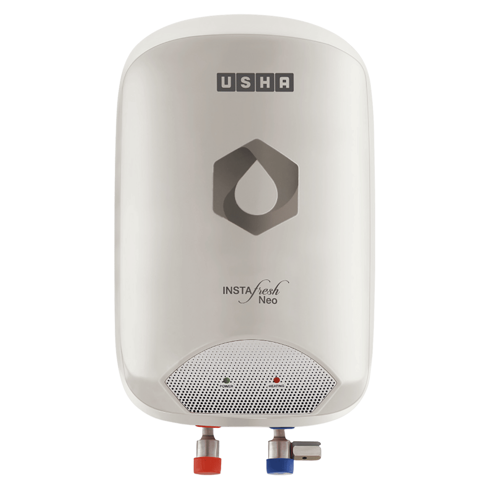 USHA Instafresh Neo 3 Litre Vertical Instant Geyser with Whirl Flow Technology (White)