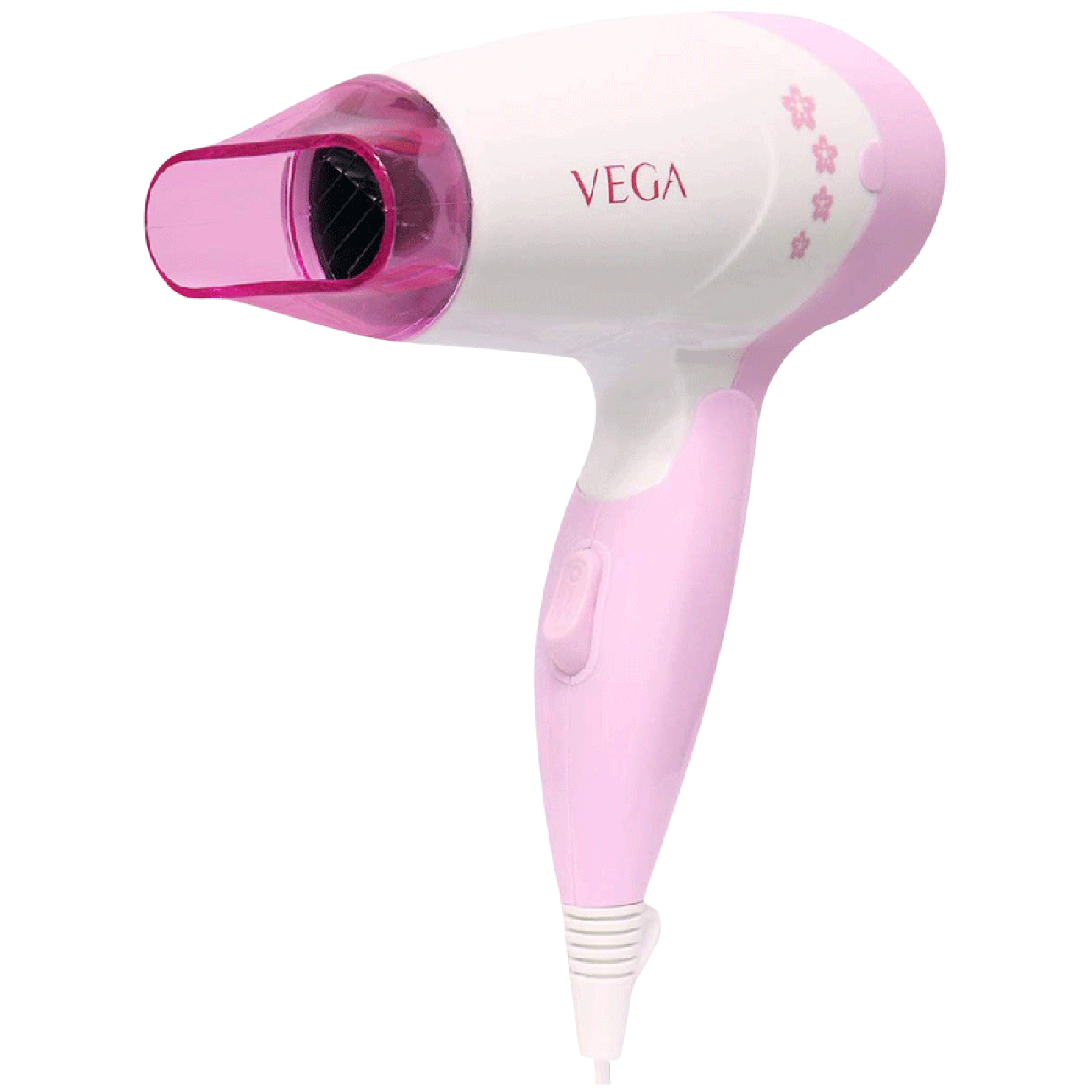 VEGA Insta Glam Hair Dryer with 2 Heat Settings (Overheat Protection, White & Pink) VEGA Insta Glam Hair Dryer with 2 Heat Settings (Overheat Protection, White & Pink)