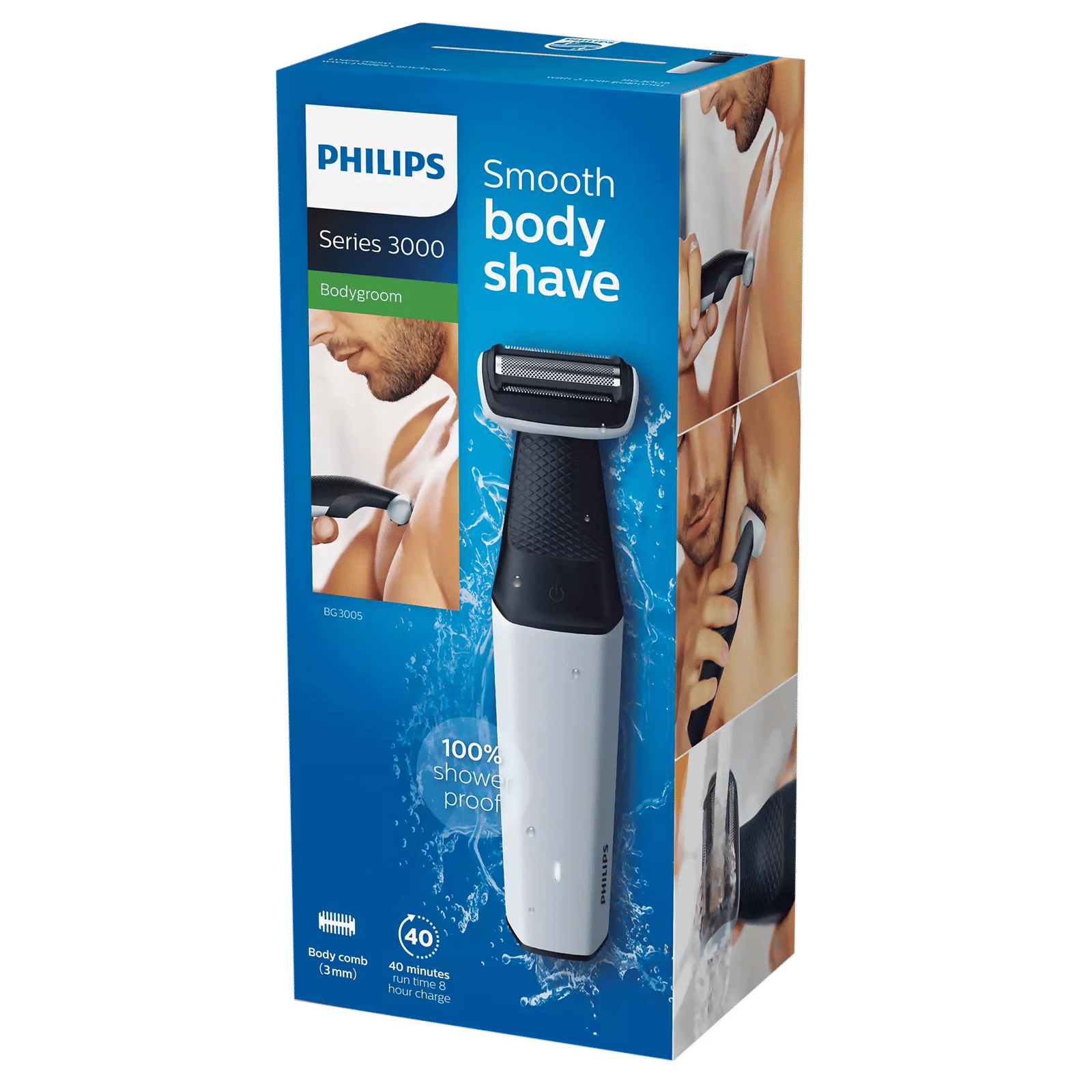 Buy PHILIPS Series 3000 Rechargeable Cordless Body Groomer for