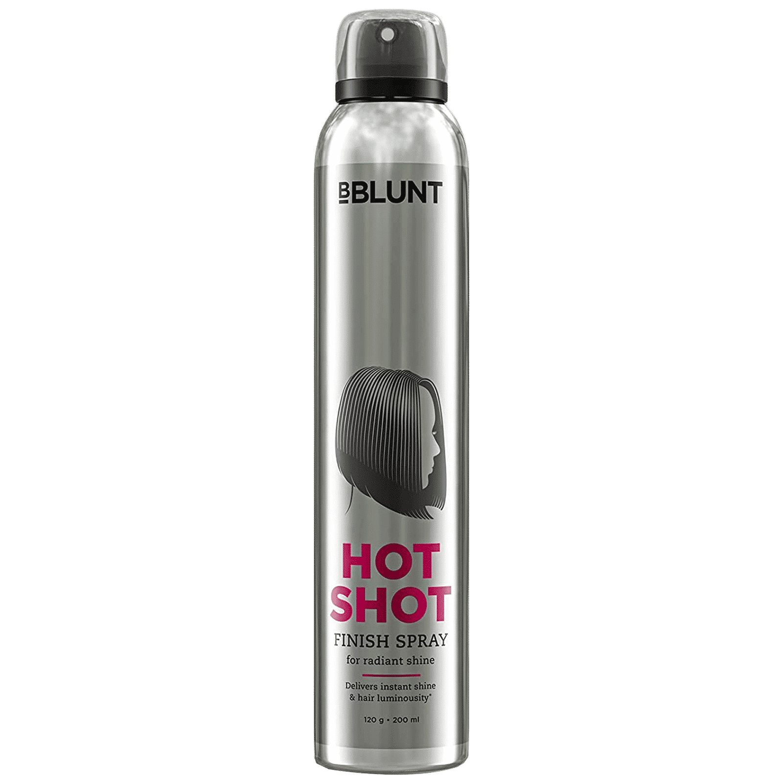 Bblunt Hot Shot 200ml Hair Spray (Radiant Shine, Multi Color)