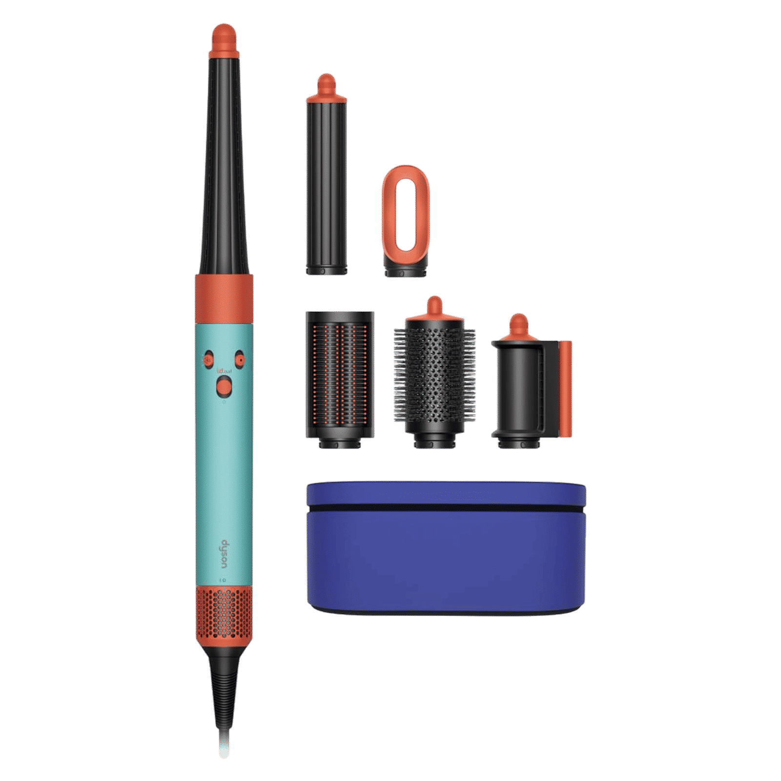 dyson Airwrap id 2-in-1 Multi Styler and dryer with Bluetooth Supported (Ceramic Patina and Topaz Orange)