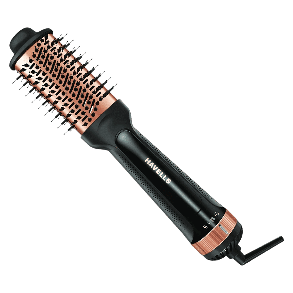 HAVELLS HD4081 Hair Dryer with 3 Heat Settings (KeraNourish Technology, Black)