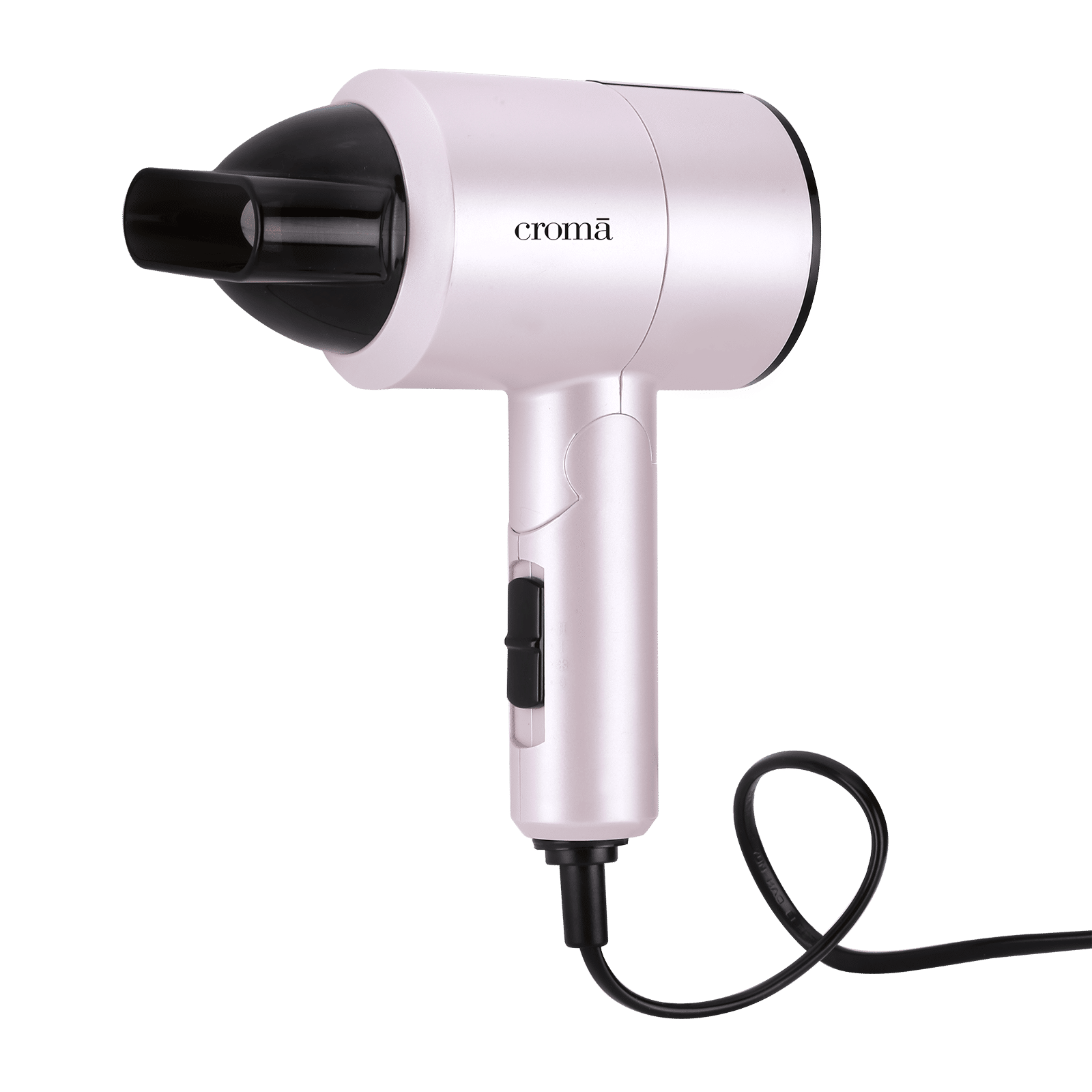 Croma 1100 W Hair Dryer with 3 Heat Settings & Cool Shot (Overheat Protection, Pink)