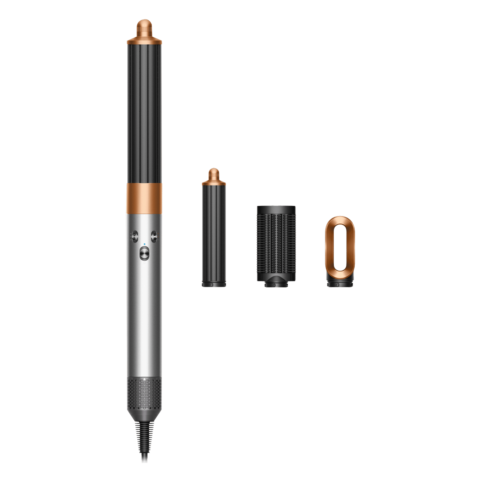 Dyson Airwrap Origin 3-in-1 Hair Styler with Quick & Easy Styling (Advanced Coanda Technology, Silver)