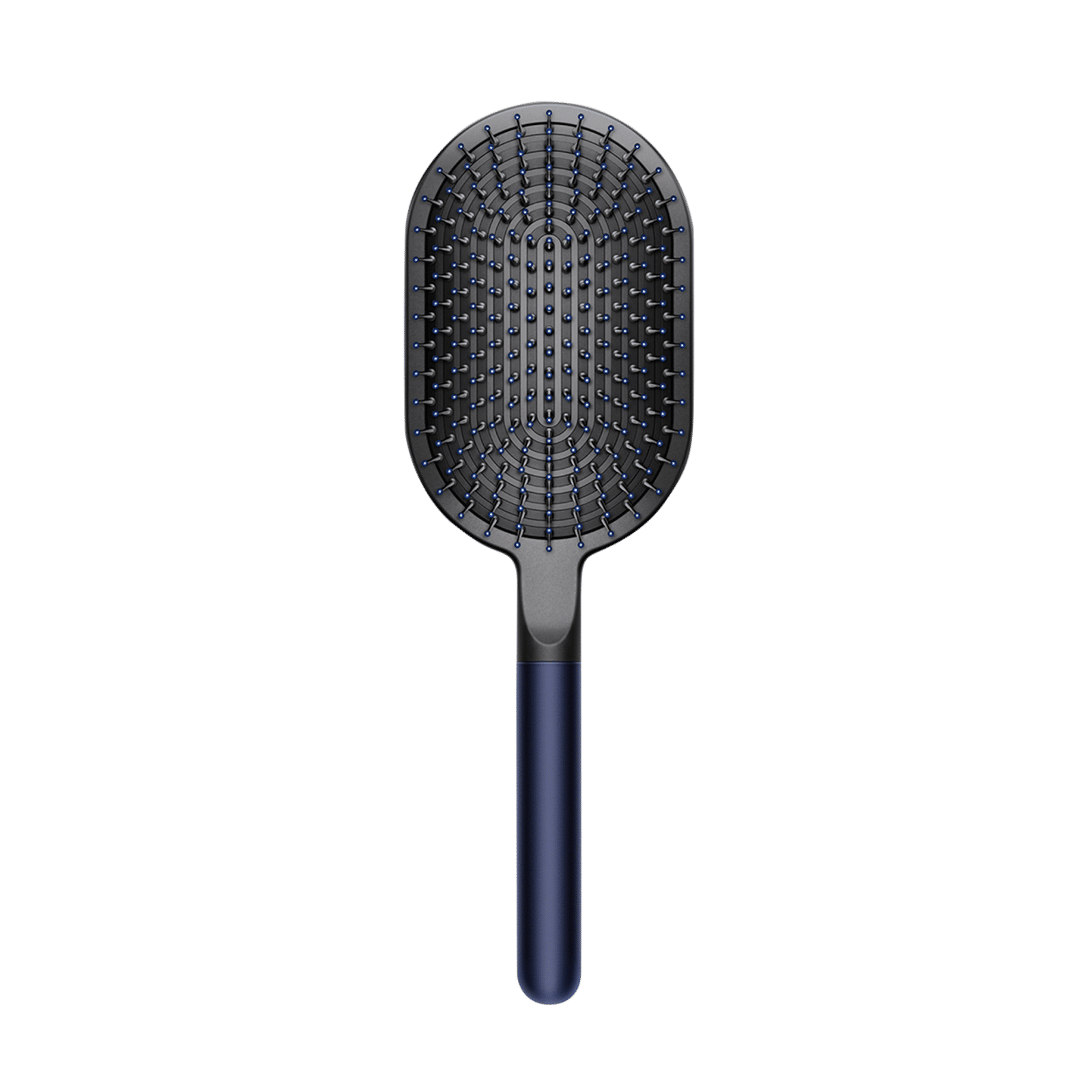 Dyson Paddle Brush with Weighted Handle for Balance (Air-Cushion Suspension for Scalp Comfort, Purssian Blue)