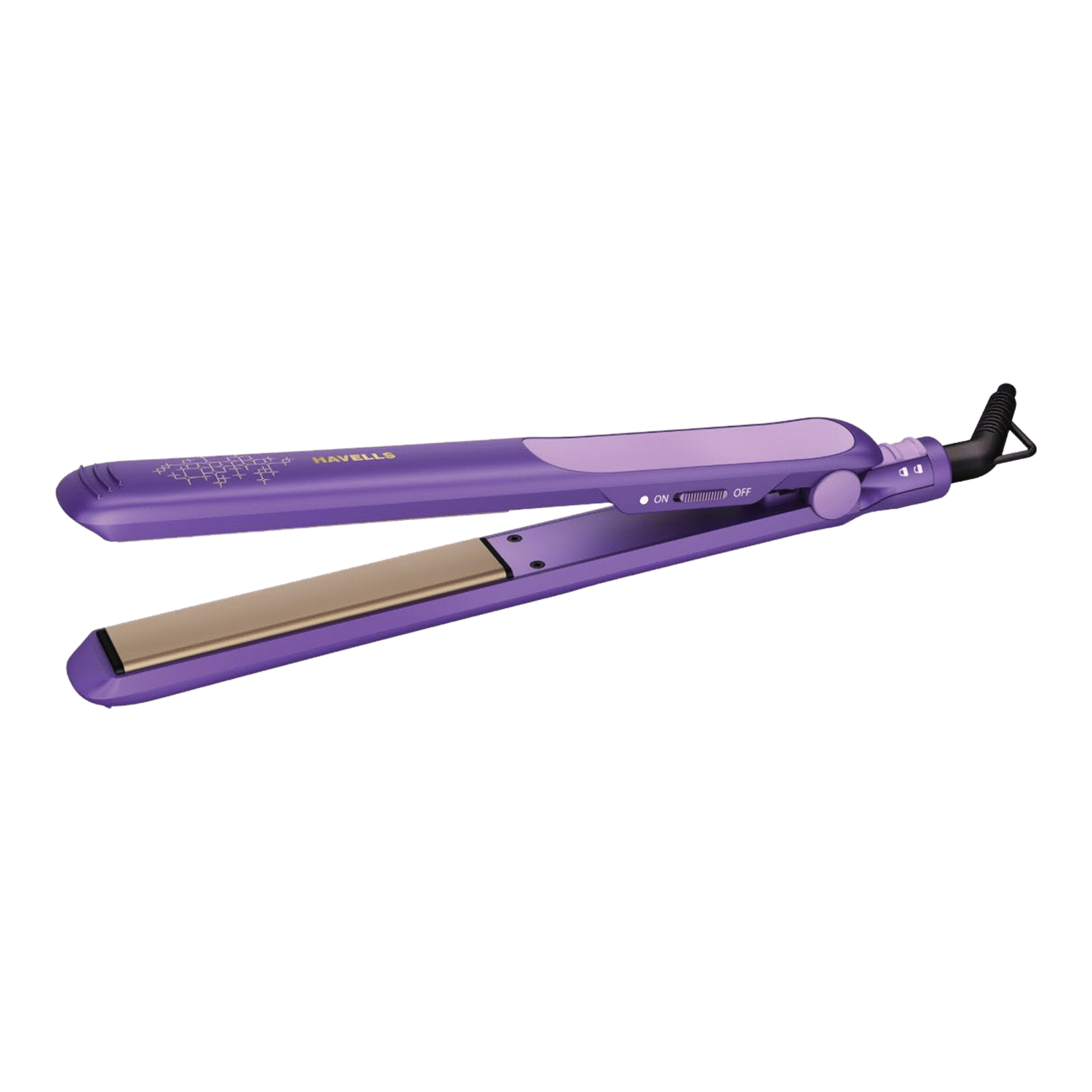 Havells HS4408 Hair Straightener with KeraNourish Technology (Keratin Infused Ceramic Plates, Purple)