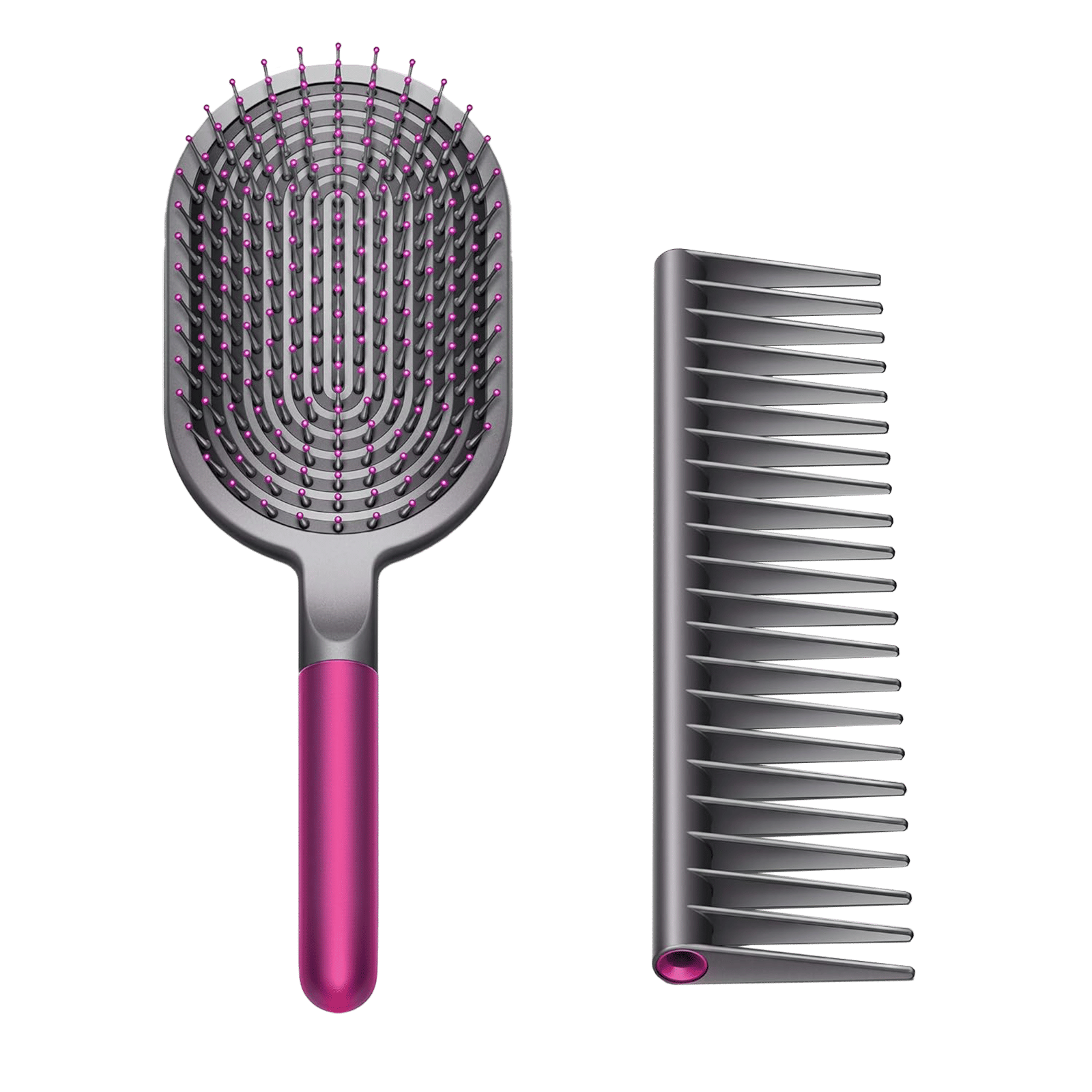 dyson Supersonic Hair Styler with Tooth Flexibility (Low Friction Glide, Black & Pink)