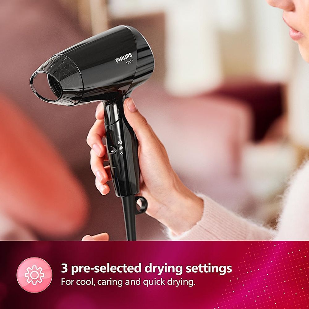 Buy PHILIPS EssentialCare Hair Dryer with Heat Settings Cool