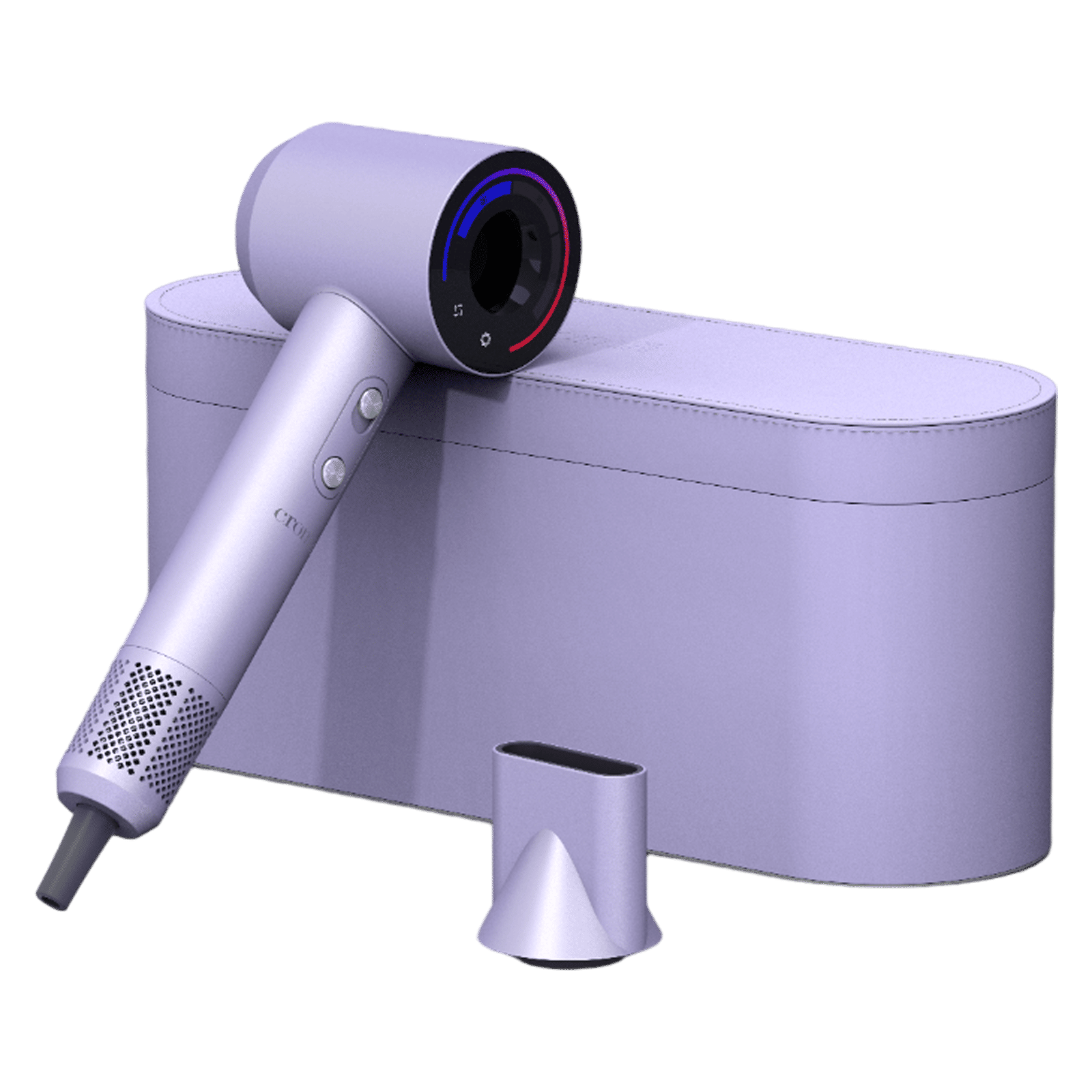 Croma Hair Dryer with 3 Heat Settings & Cool Blow (BLDC Motor, Light Violet)