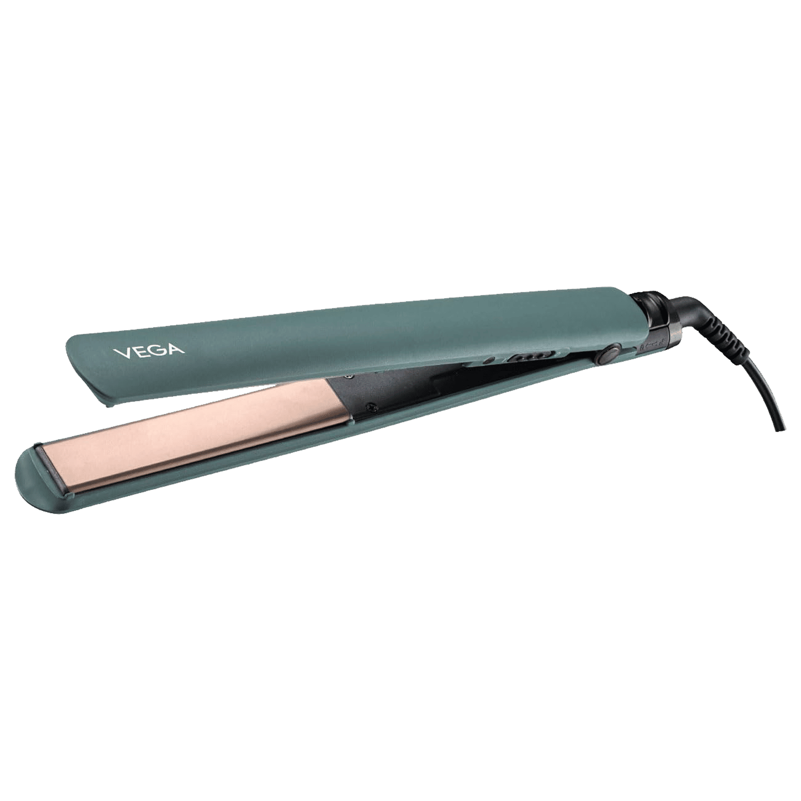 VEGA VHSH-42 Hair Straightener with Easy Lock System (Ceramic Coated Plates, Green)