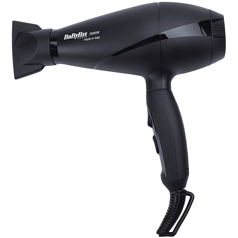 BaByliss Le Pro Light 6 Setting Hair Dryer (Cool Shot, 6604E, Black)