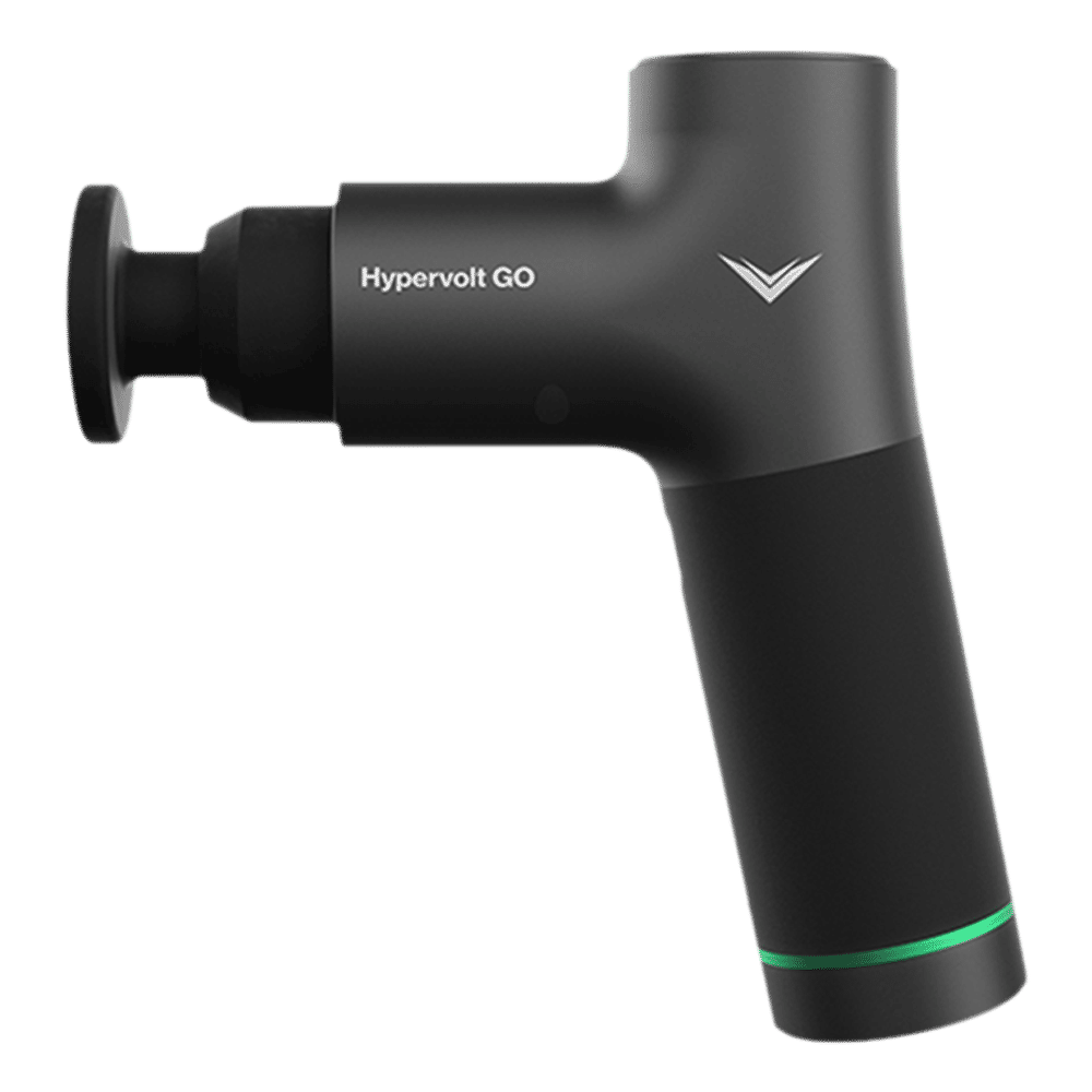 Hyperice Hypervolt Go Arm, Legs Massager (Patented QuietGlide Technology, 3 Speed Settings, 101314, Black)