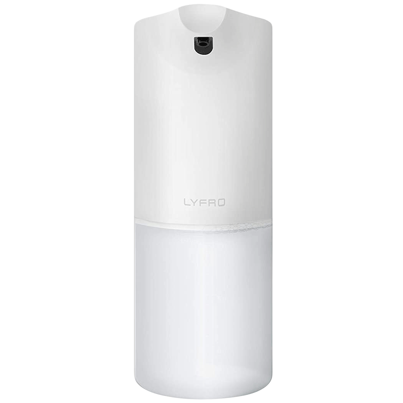 LYFRO Battery Powered Smart Foaming Soap Dispenser (Infrared Sensor, Veso, White)