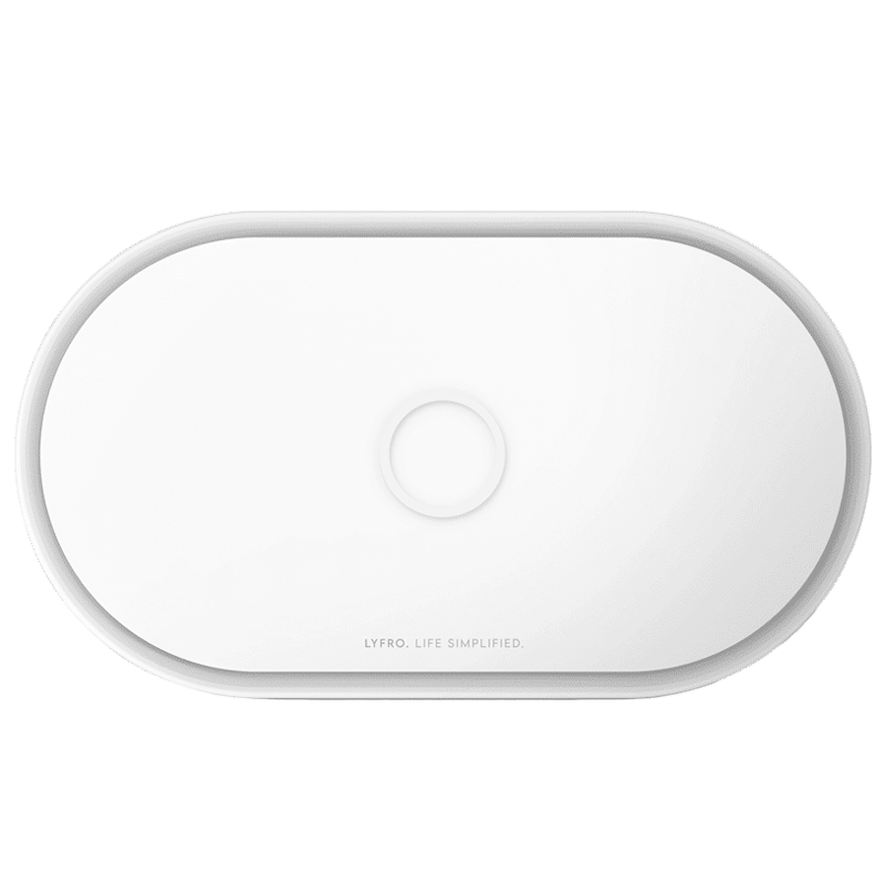 Lyfro Electric UV Sanitizer Box (Air Capsule, White)