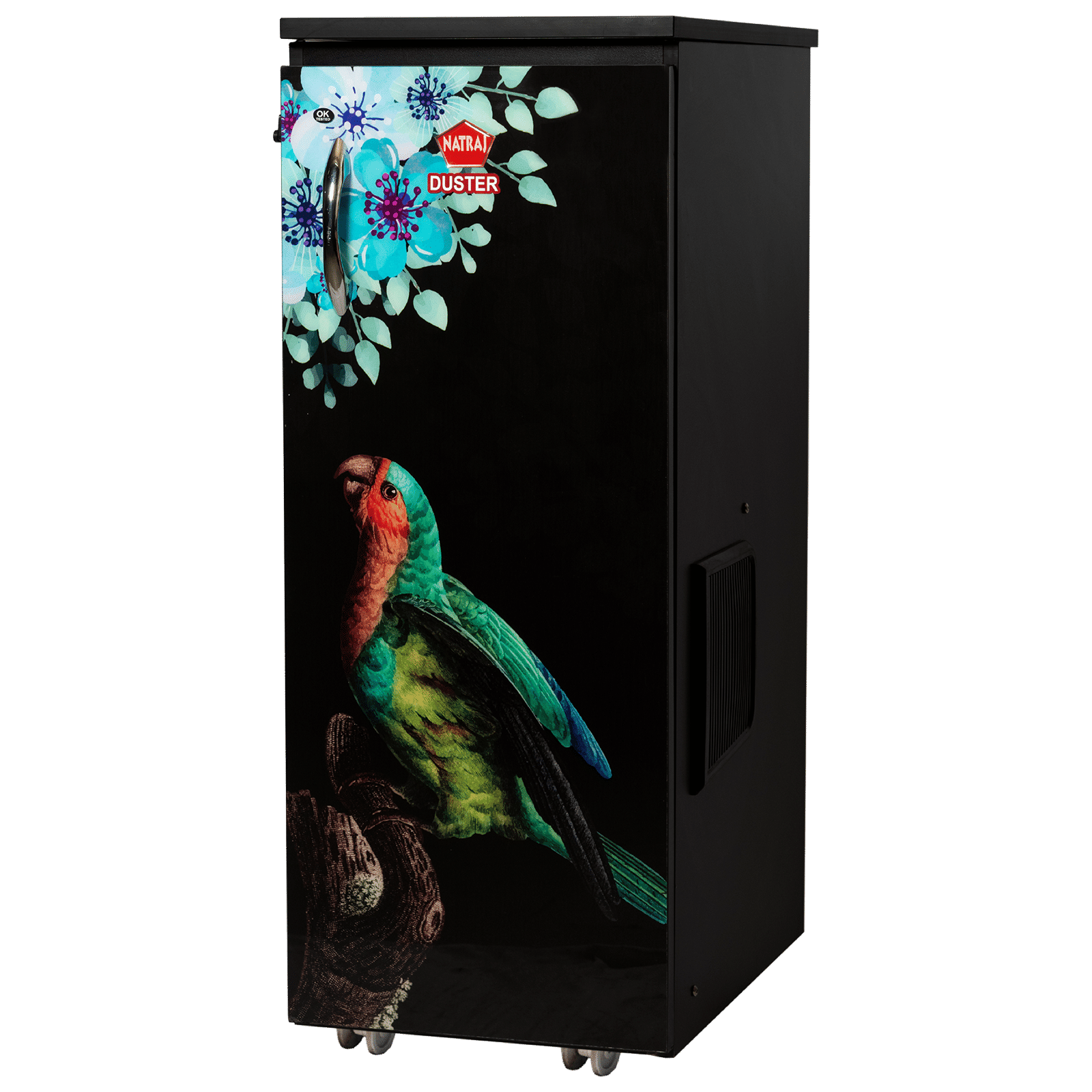 NATRAJ Duster 4.5 kg Flour Mill Machine (Silicon Stamping, AC 107, Black)