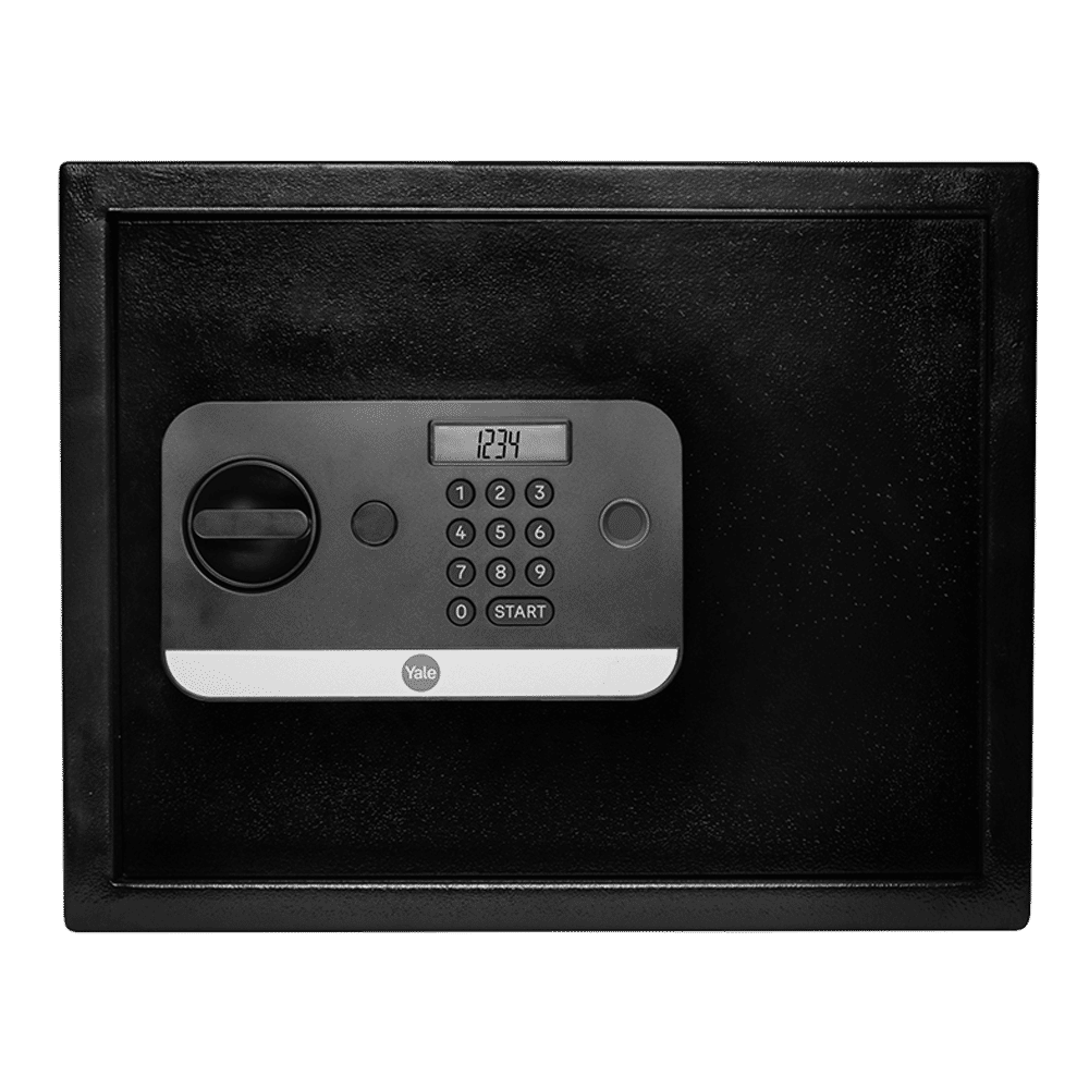 Yale Stellar 300 27 Litres Biometric Safety Locker (1 Shelf, Stellar 300/DB2, Black)