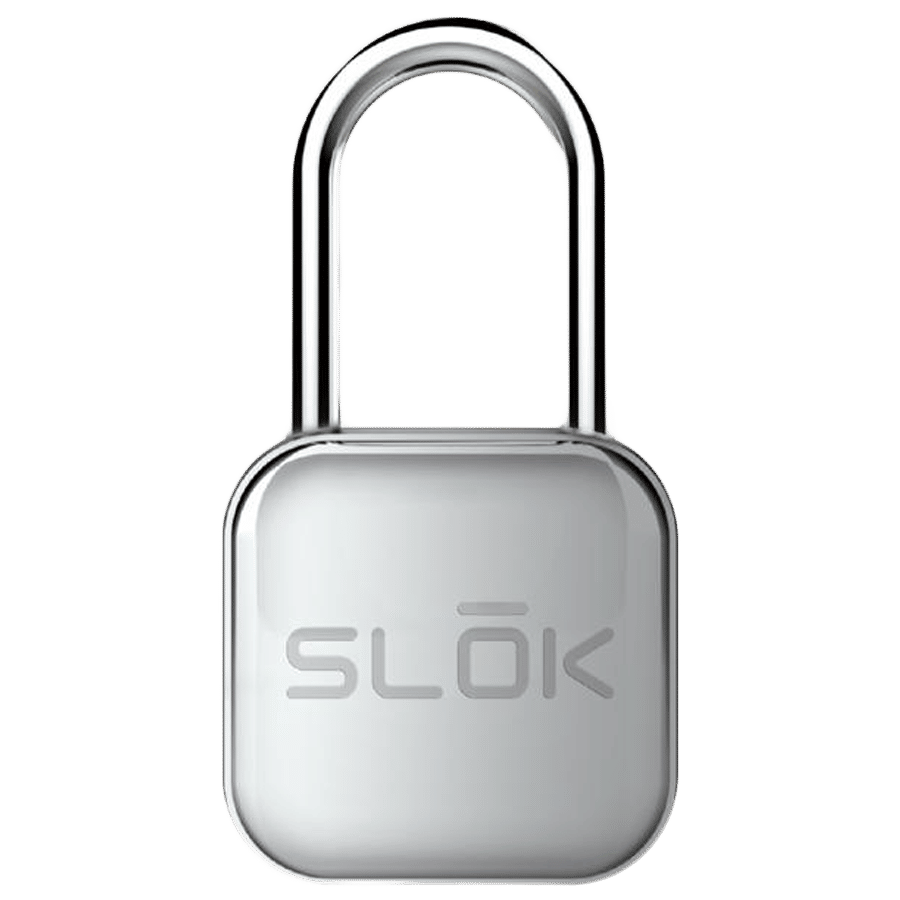 IGear S.lok Smart Pad Lock (iG-PLOCK, Silver)